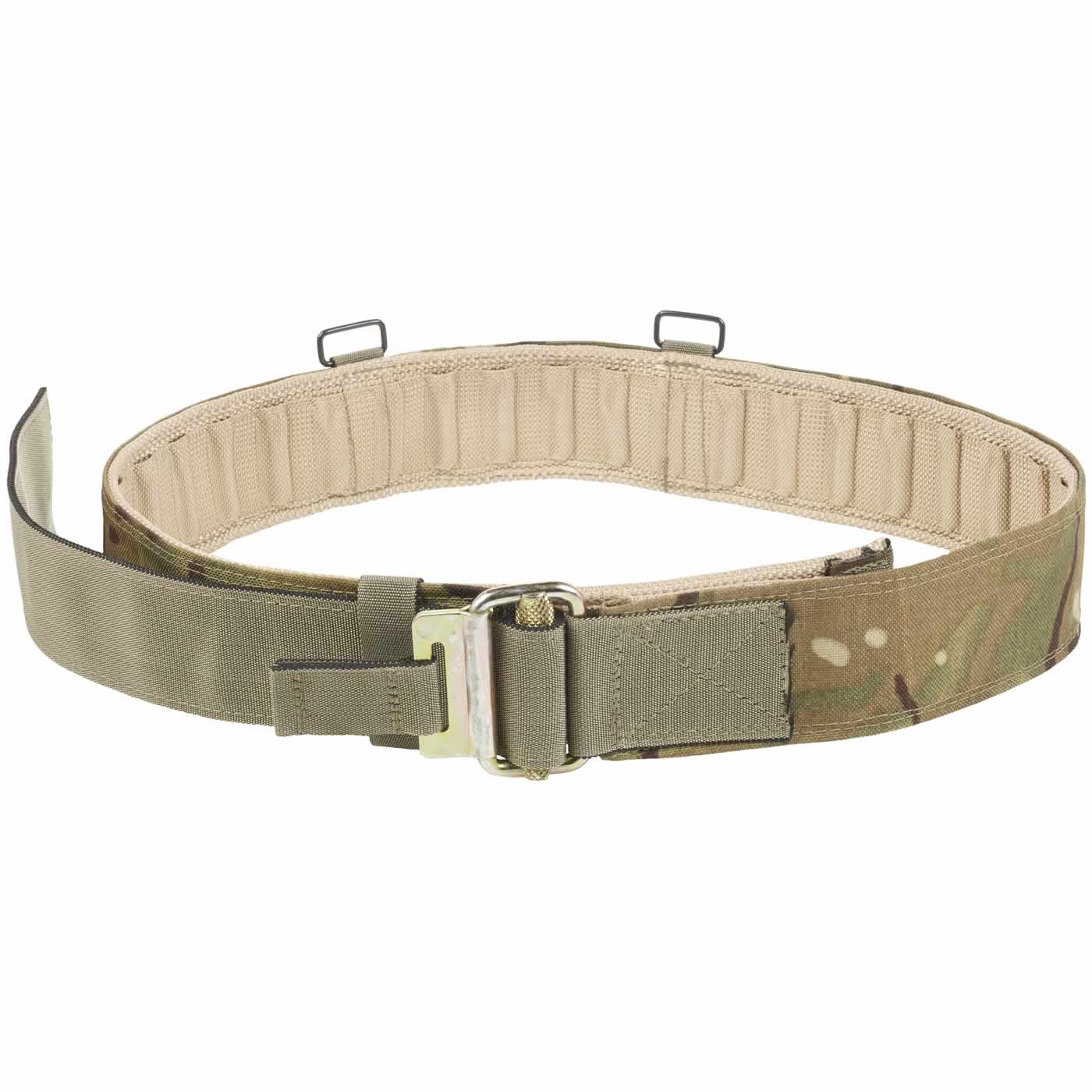 British Army Military GREEN PLCE BELT Adjustable LTS31 Size LARGE USED