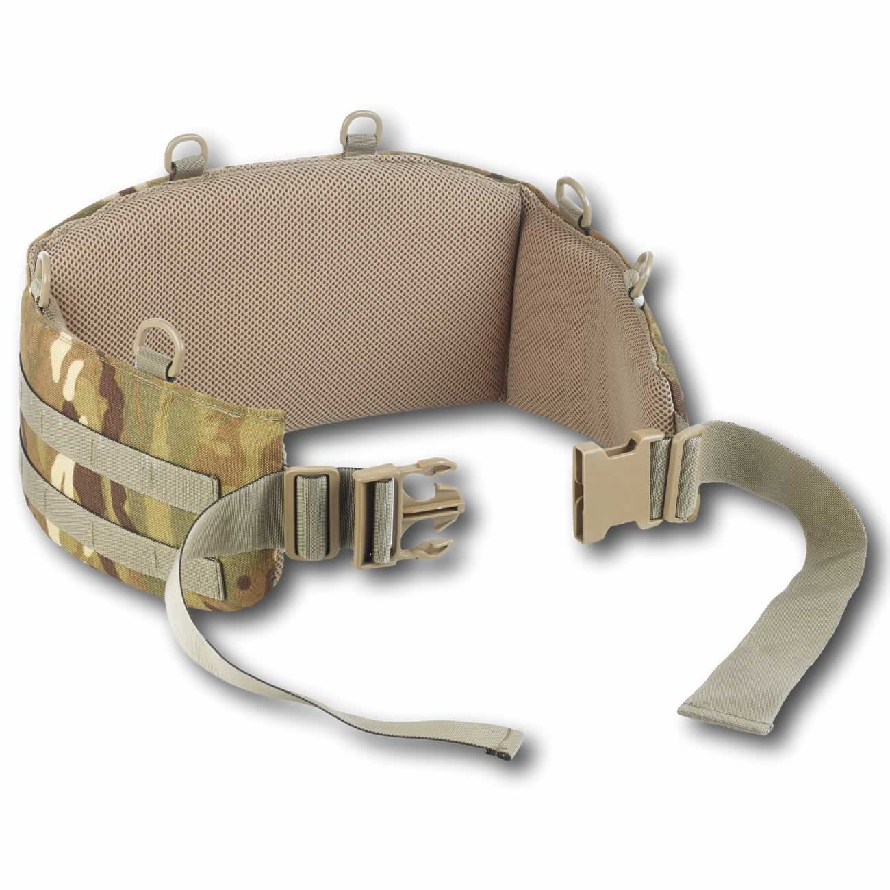 British Army MTP Molle Battle Belt Military Combat Webbing Belt