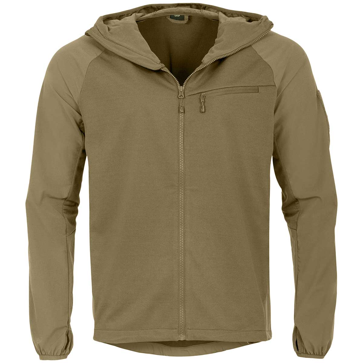 Highlander Hirta Hybrid Tactical Zip Fleece Hoodie Thermal Jacket Windproof - Picture 22 of 22