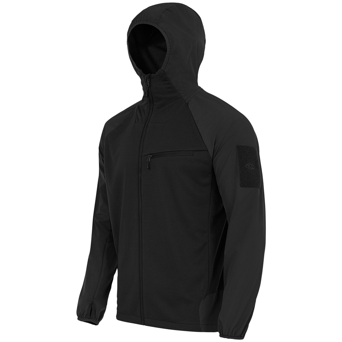 Highlander Hirta Hybrid Tactical Zip Fleece Hoodie Thermal Jacket Windproof - Picture 2 of 22