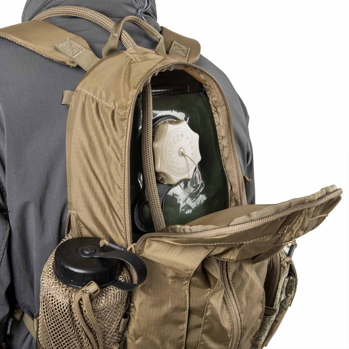 Helikon Groundhog Tactical 10 Litre MOLLE Backpack Rucksack Daysack ...