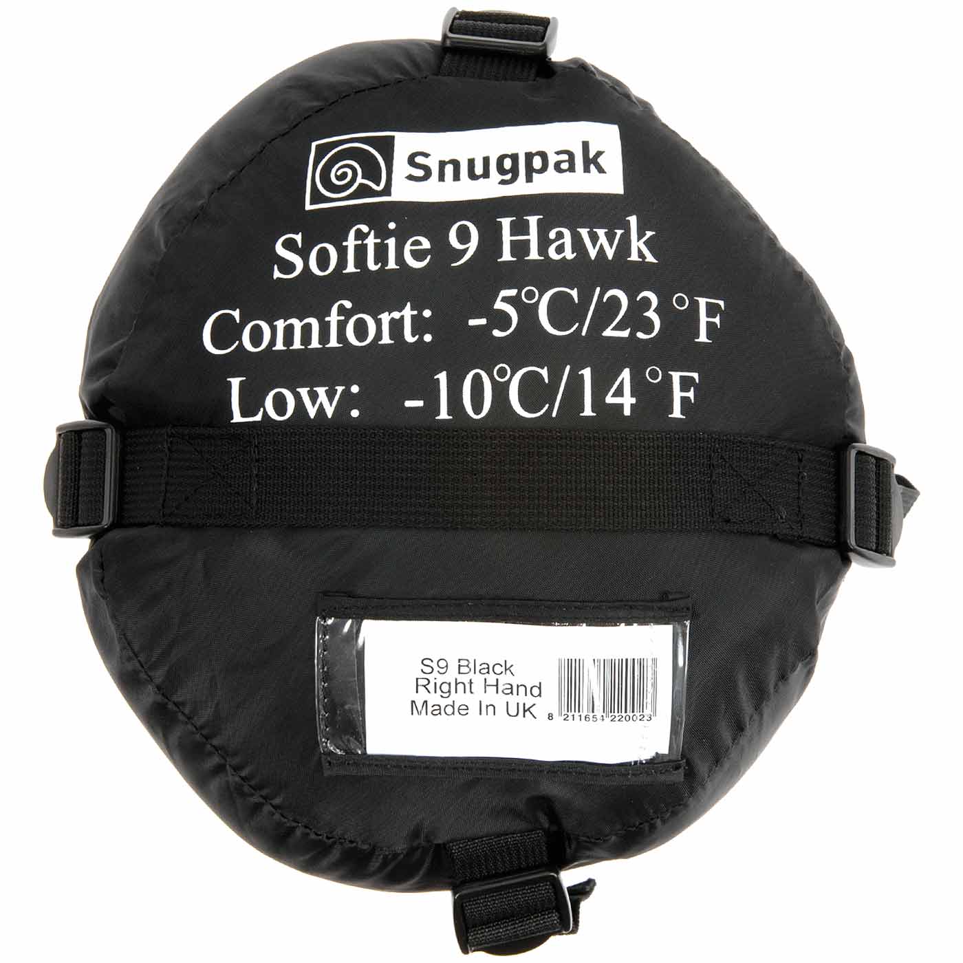 Snugpak Softie 9 Hawk Military Army Sleeping Bag Compact Adult Travel