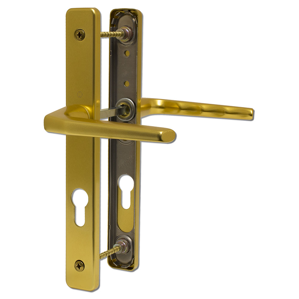 UPVC Door Handle Hoppe Ferco 70mm 70PZ 200mm Fixings Double Glazing Pair Set