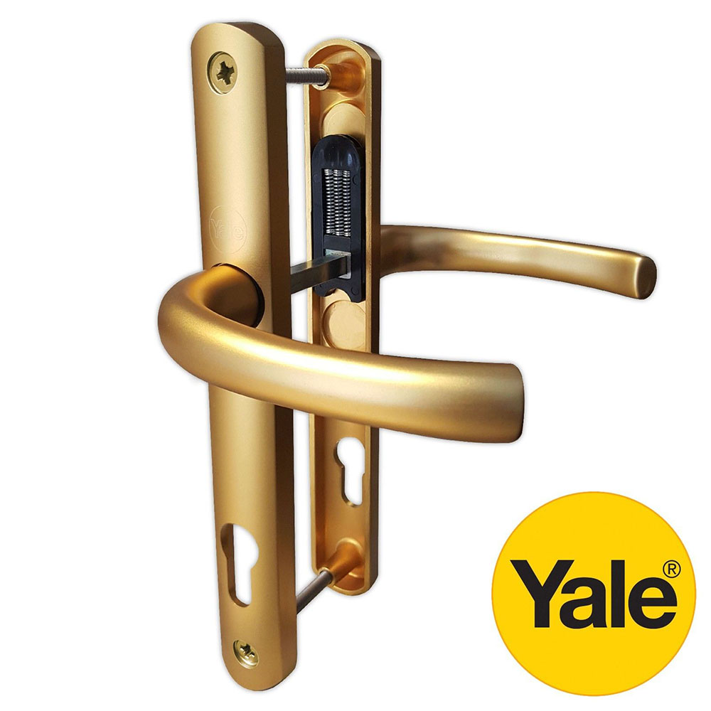Maniglia Per Porta Yale Superior PVC, Nero Opaco, 92x215mm PZ, Universale - Foto 6