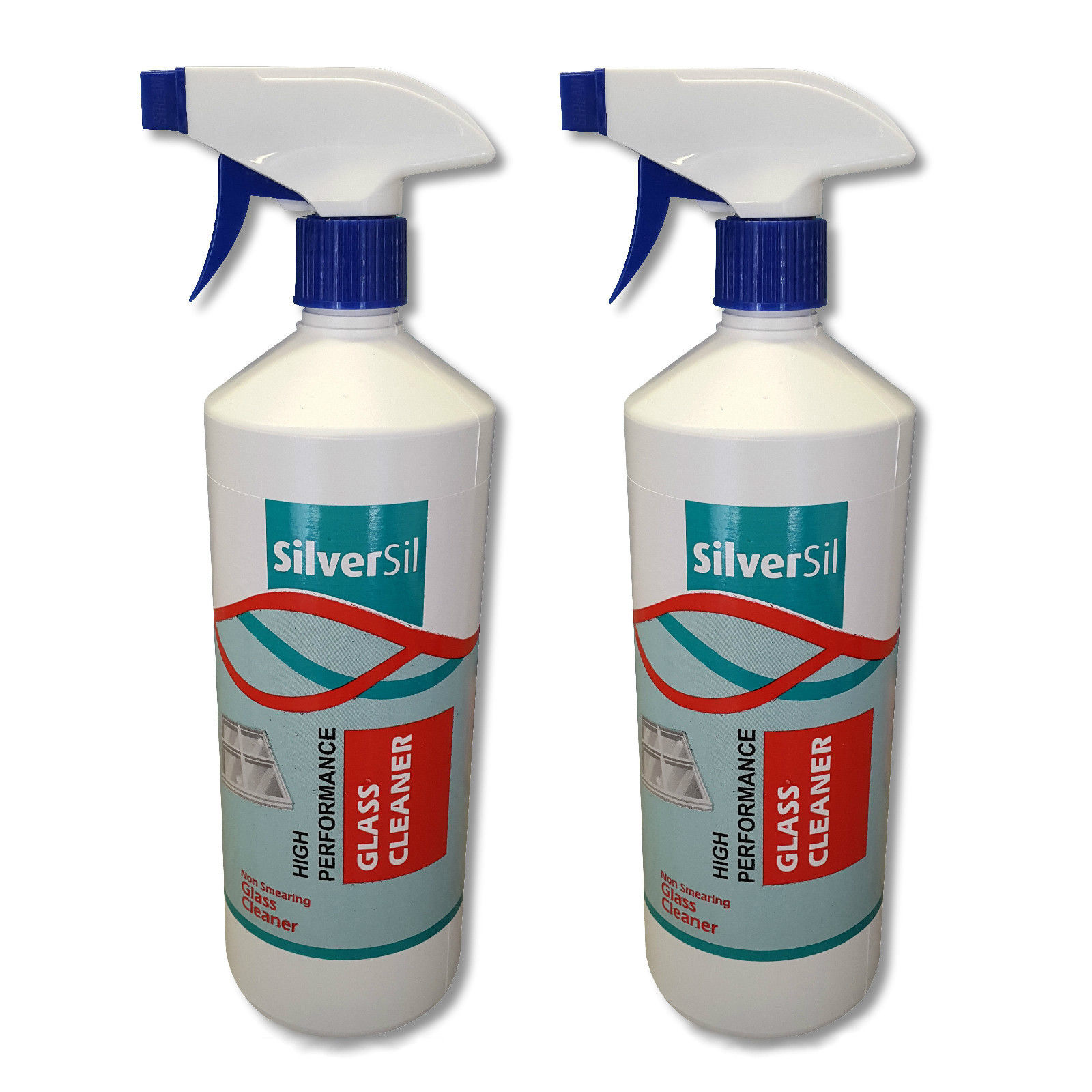 2x uPVC Premium Glass Window Cleaner for Windows Doors & Conservatories