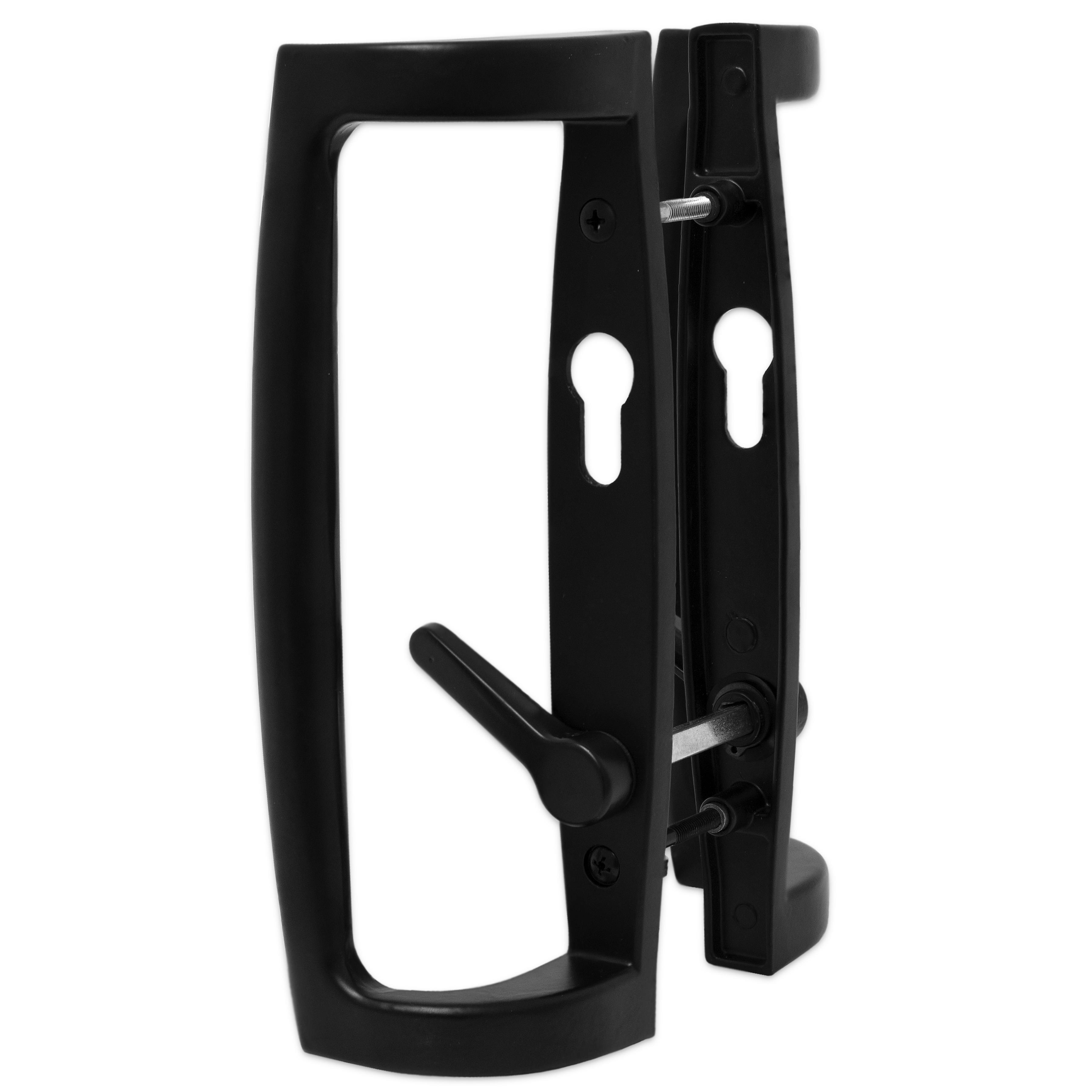 uPVC Fuhr Sliding Patio Door D Handle 90mm Inline Lever Pair Set 90PZ