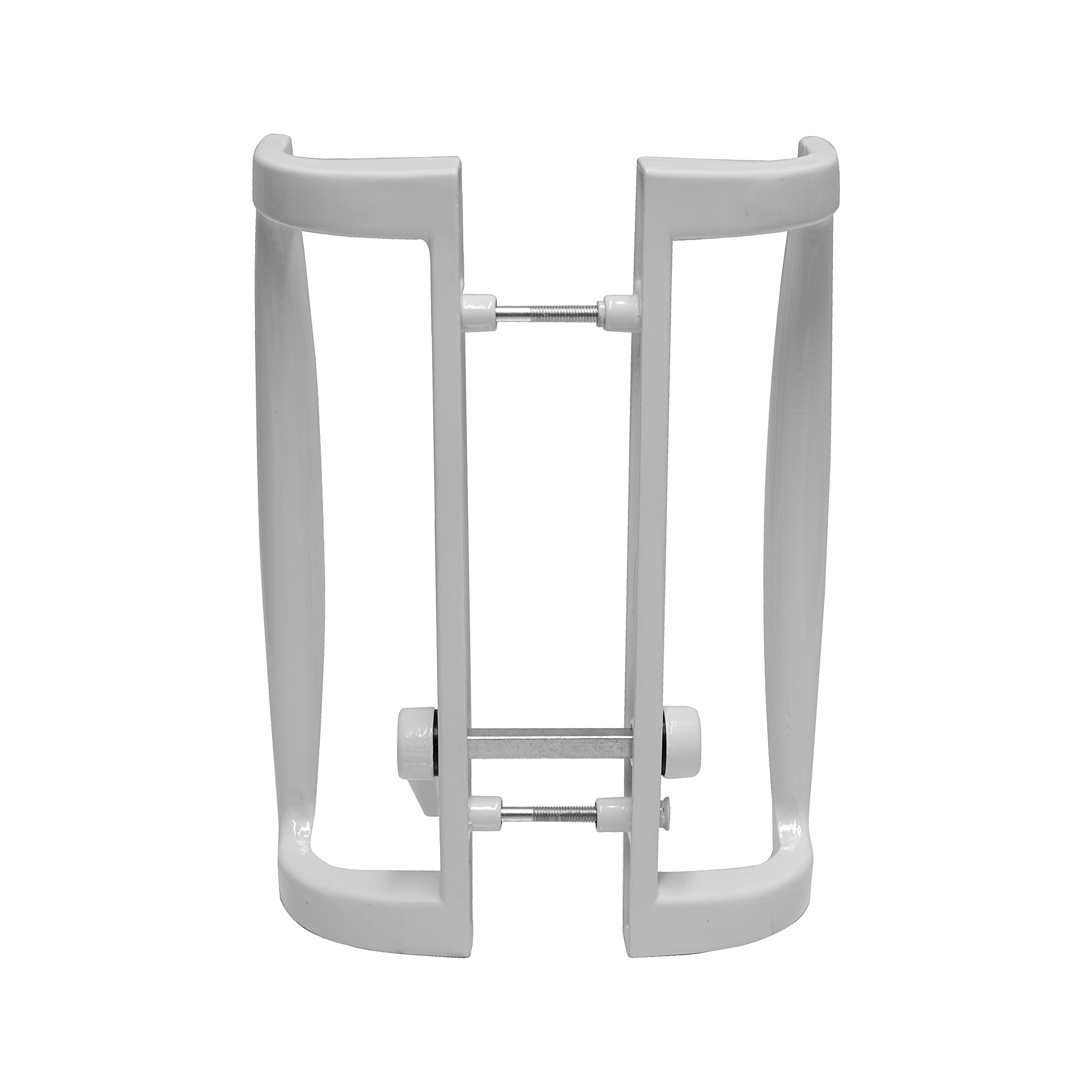 uPVC Sliding Patio Door Handle Fuhr 90PZ 90mm D Shape Handle Set Pair