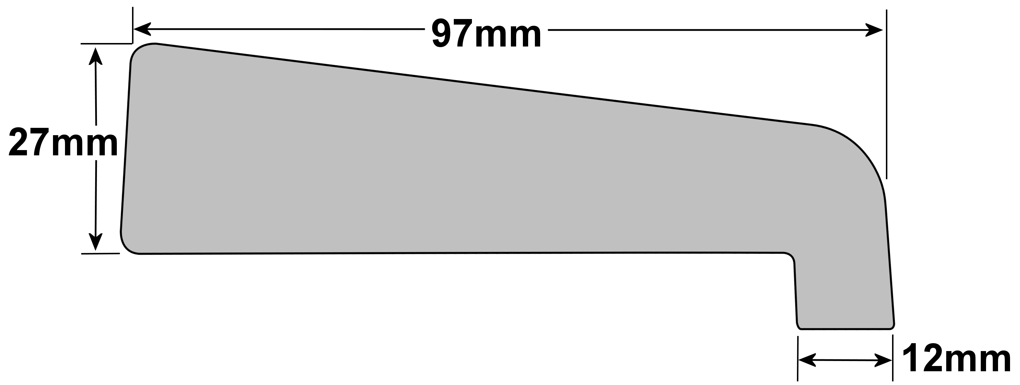 UPVC Window Cill / Sill End Caps Eurocell Profile (All Colours) eBay
