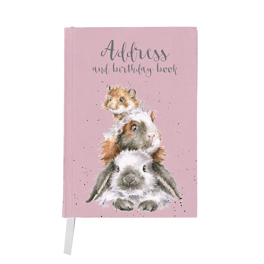 Wrendale Designs Country Animals Illustrated Address & Birthday Book Stationery - Picture 4 of 4