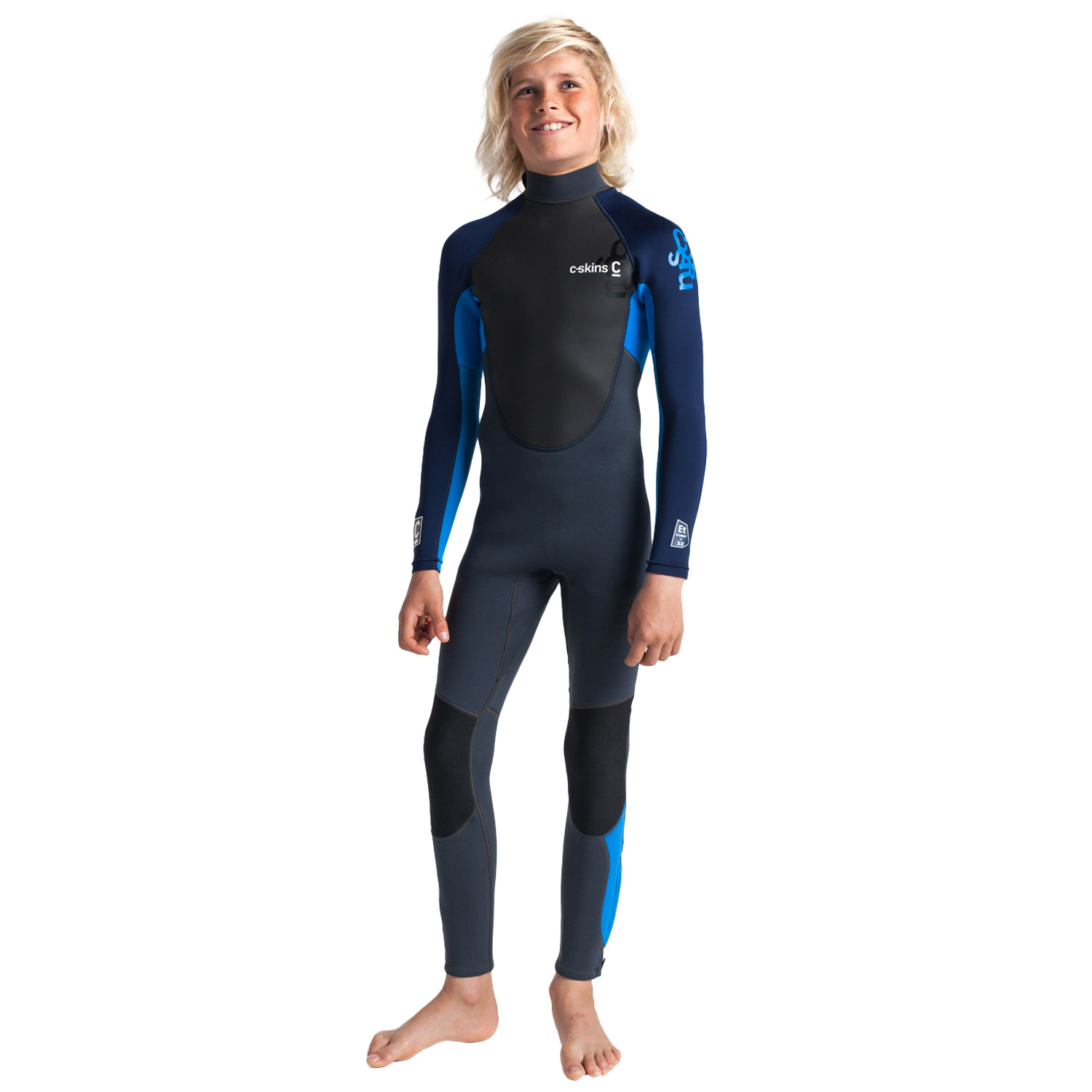 AquaTec 4/3mm Kids WetsuitAges 5-16 YearsFULL LENGTH CHILDRENS WETSUITS 