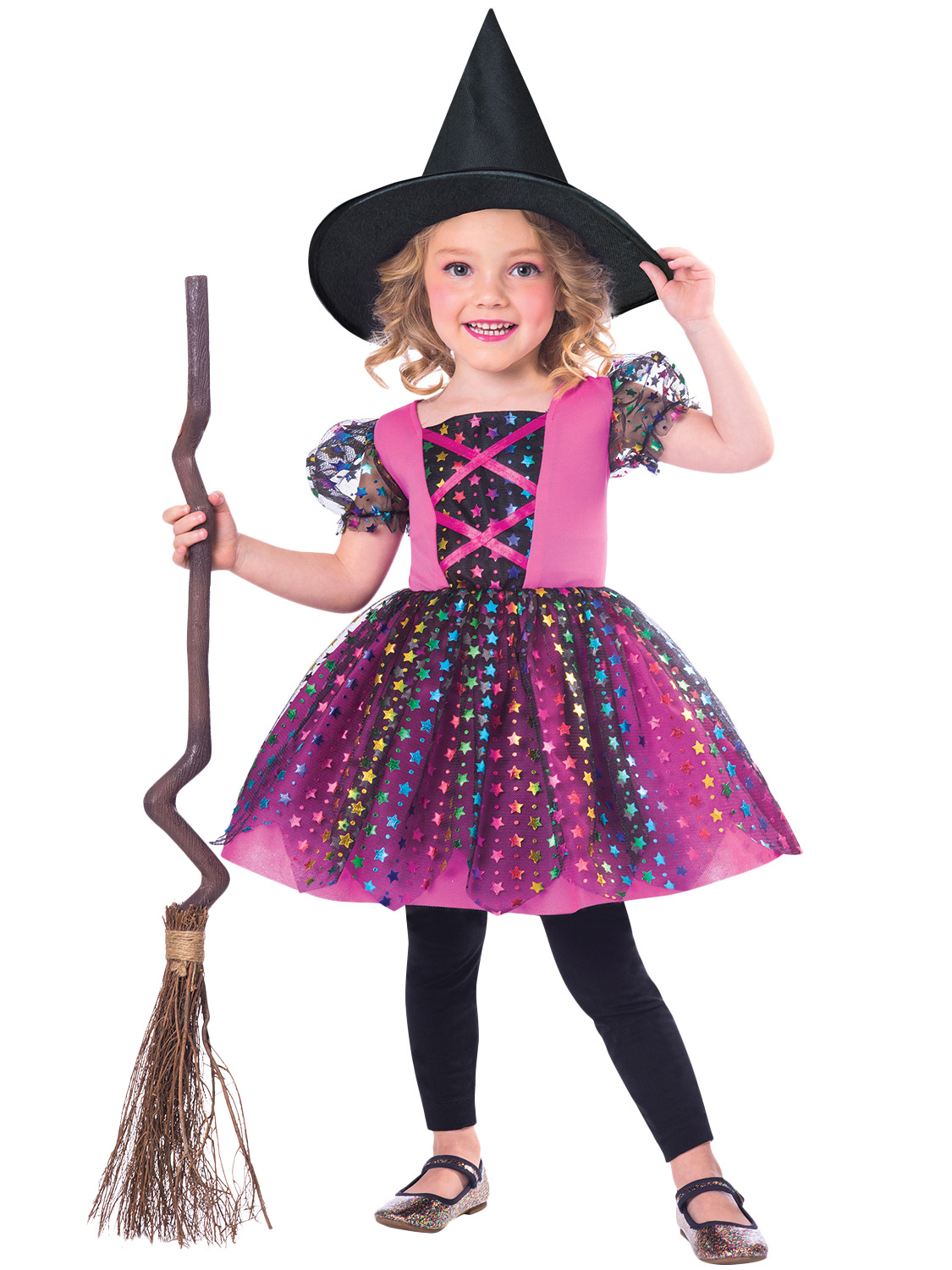 Halloween Witch Dress Up Plastic Flying Broom Halloween Party ...