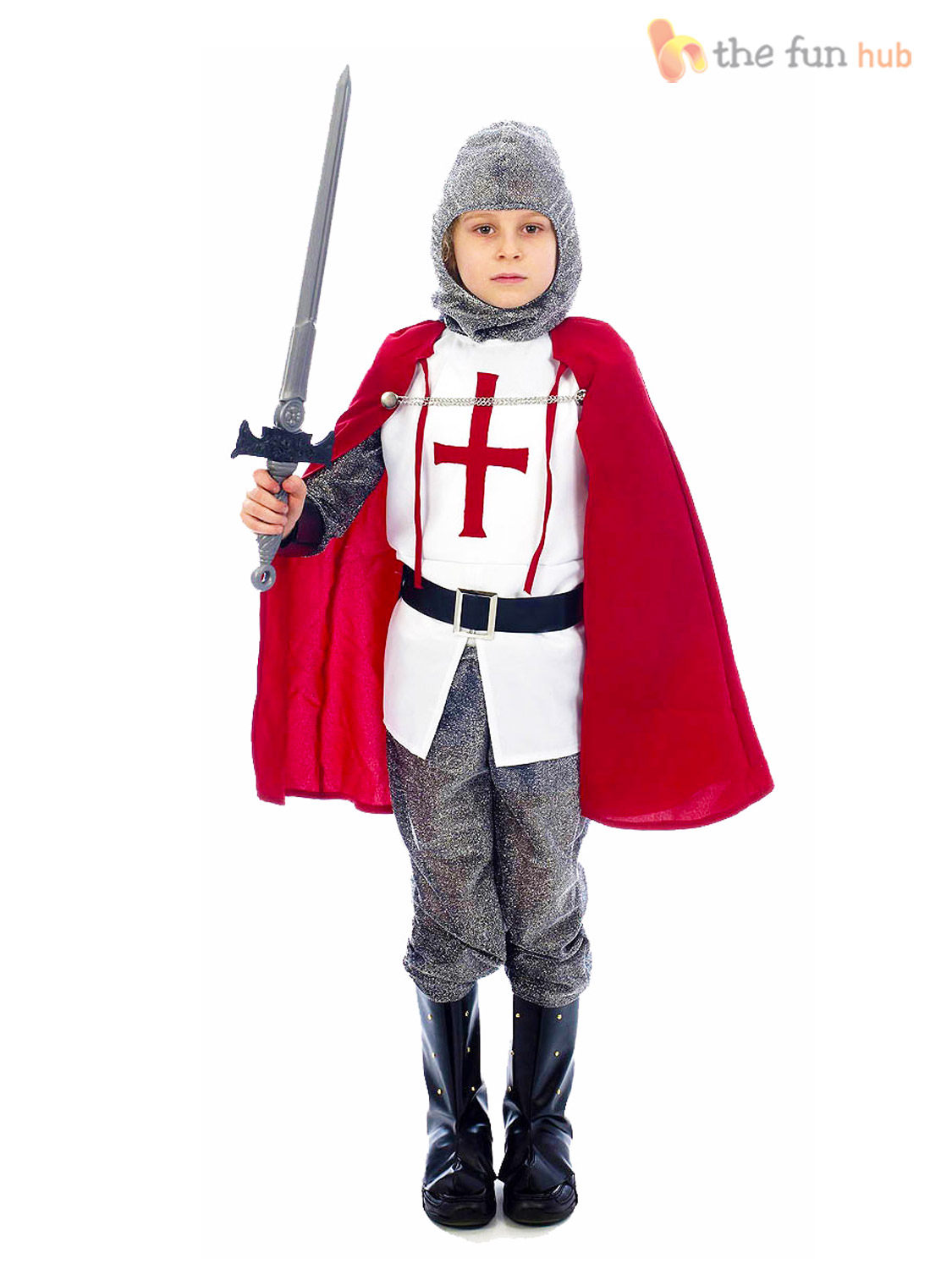 FANCY DRESS TODDLERS KNIGHT FITS UNDER 4s 