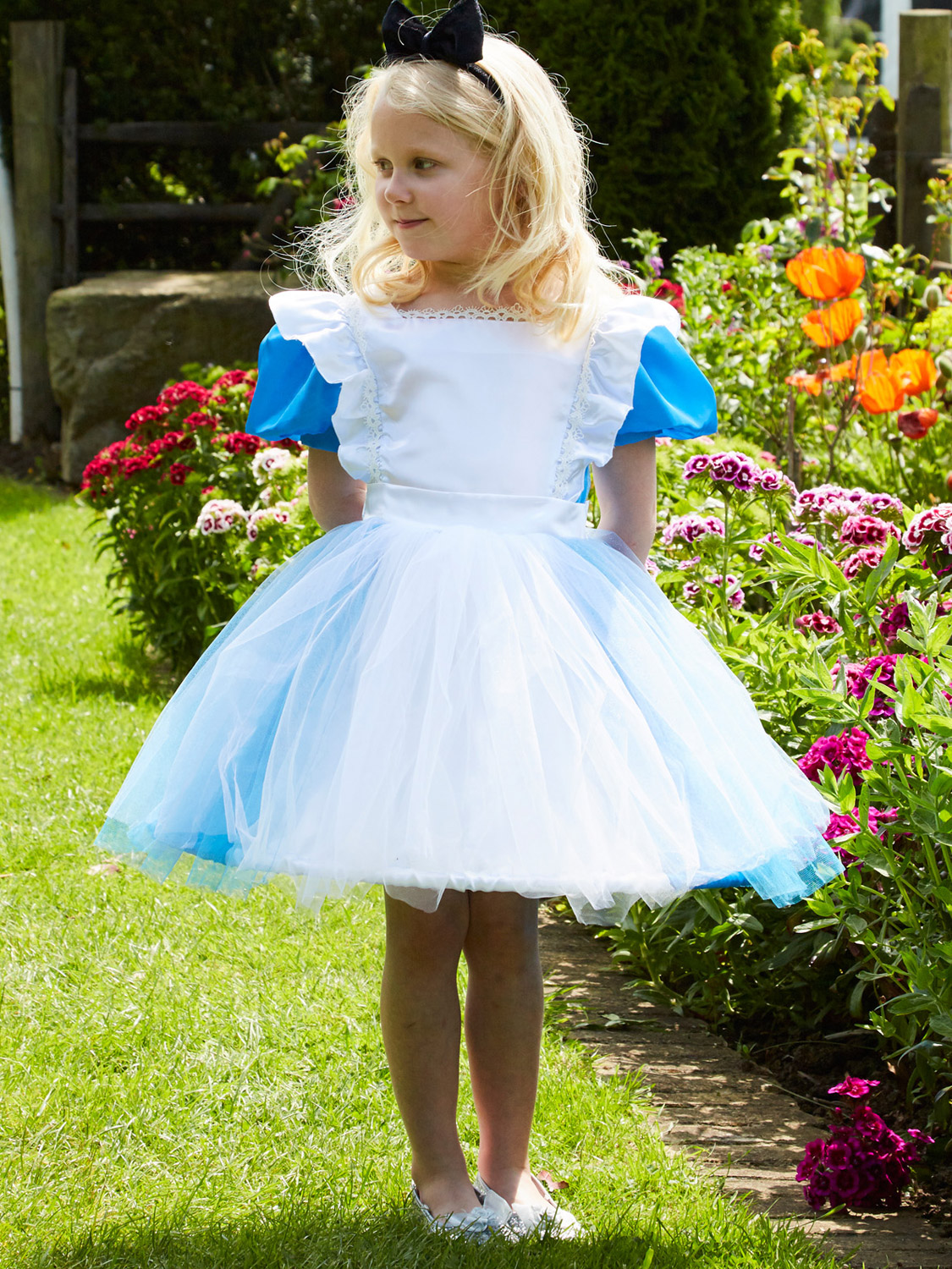 Girls Travis Designs Alice In Wonderland Costume World Book Day Fancy ...