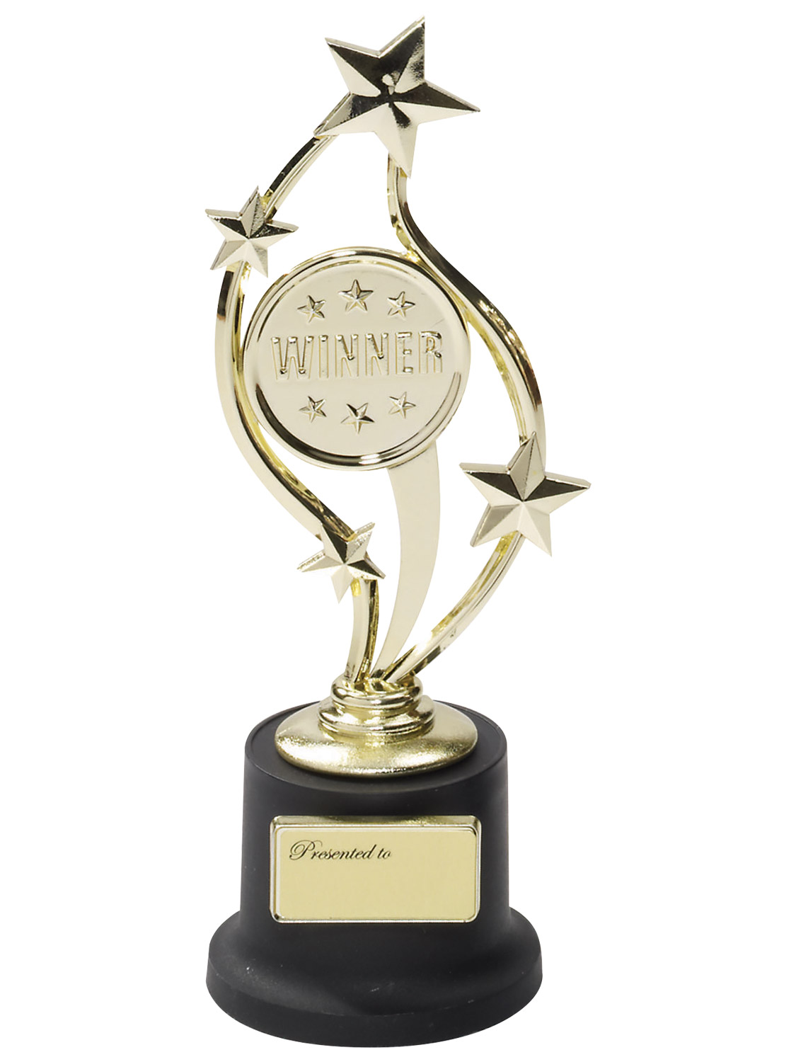 Bowling Trophy Accessory Gift Novelty Gold Award 