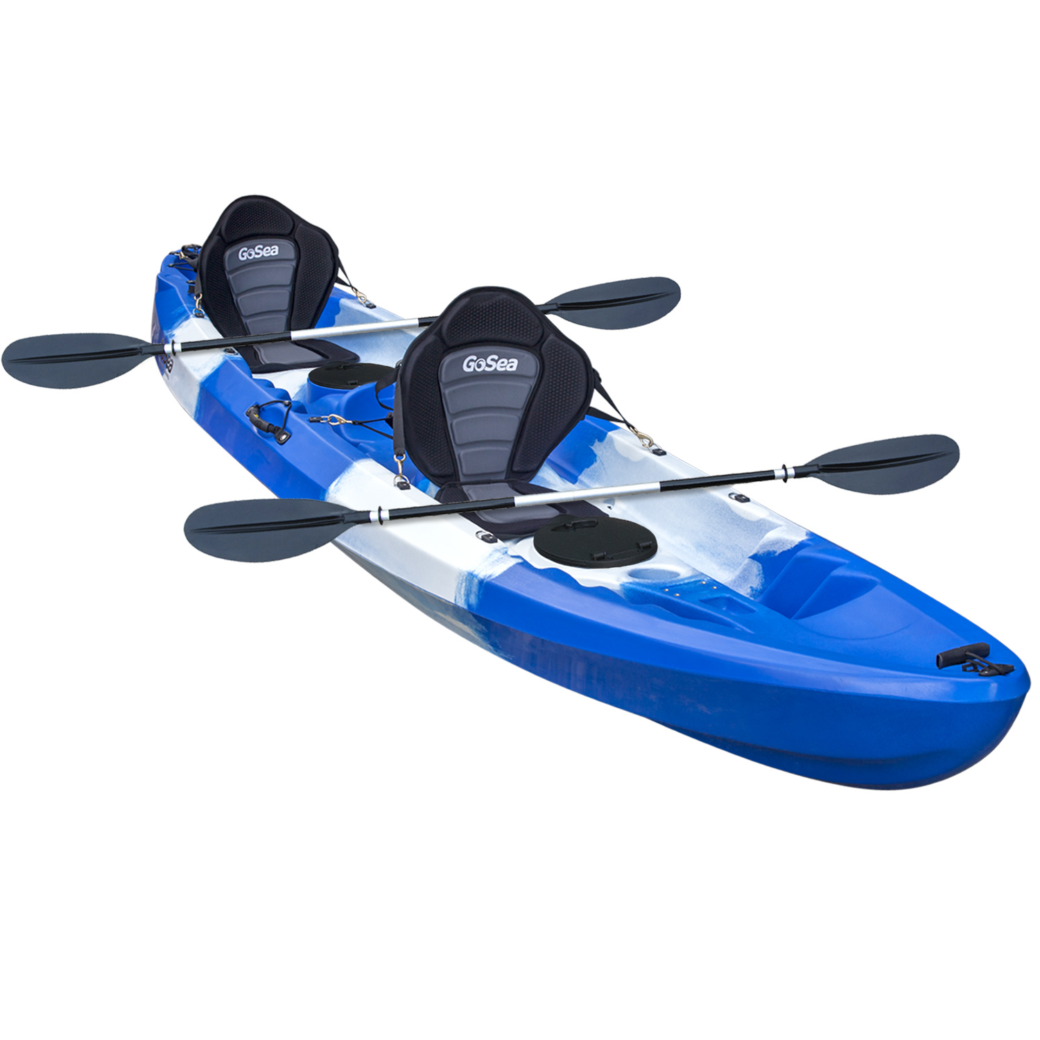 Gosea Sit On Top Kayak Tandem 21 Double 2 Man Ocean Twin Canoe Voyage