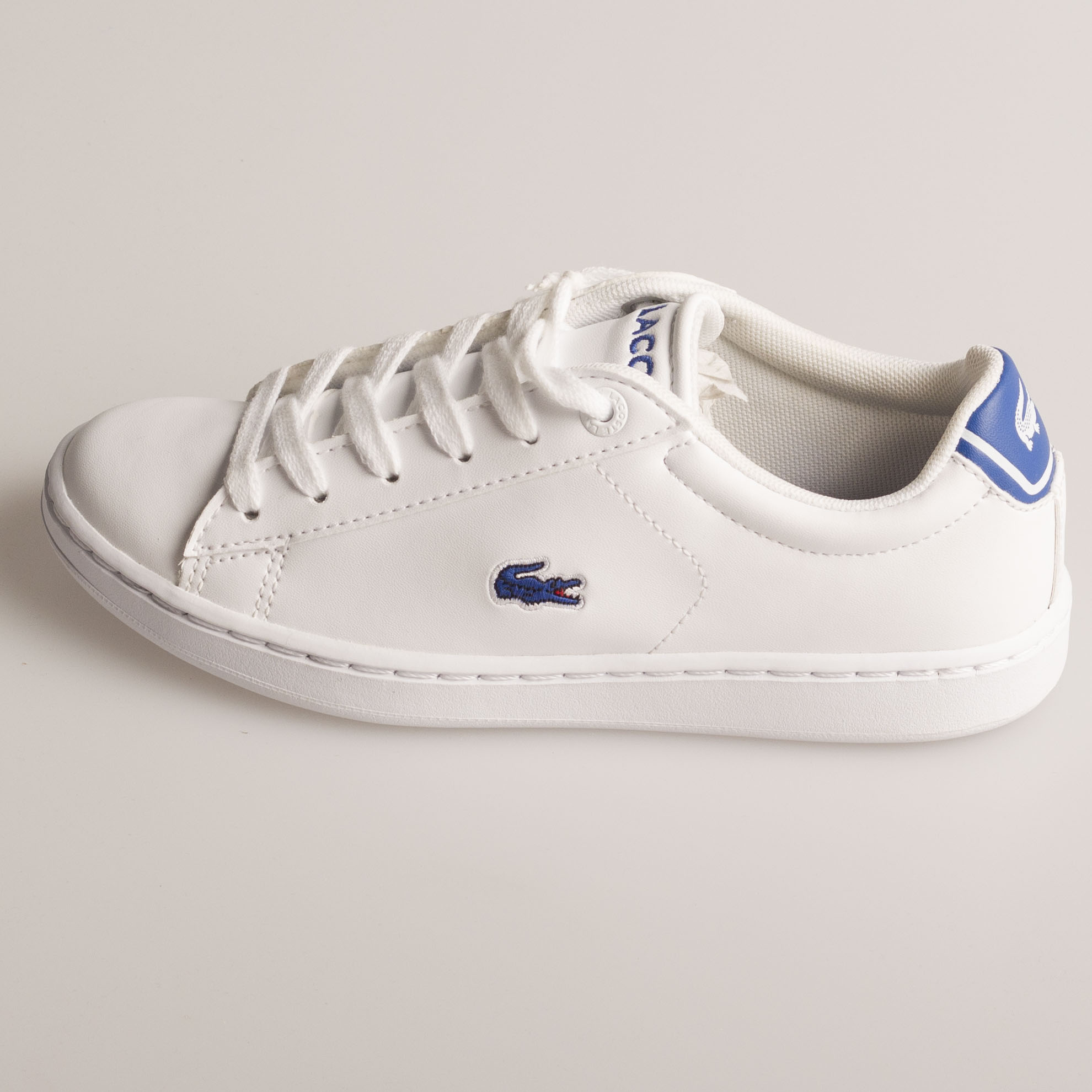 Lacoste Kids Carnaby EVO Trainers White 