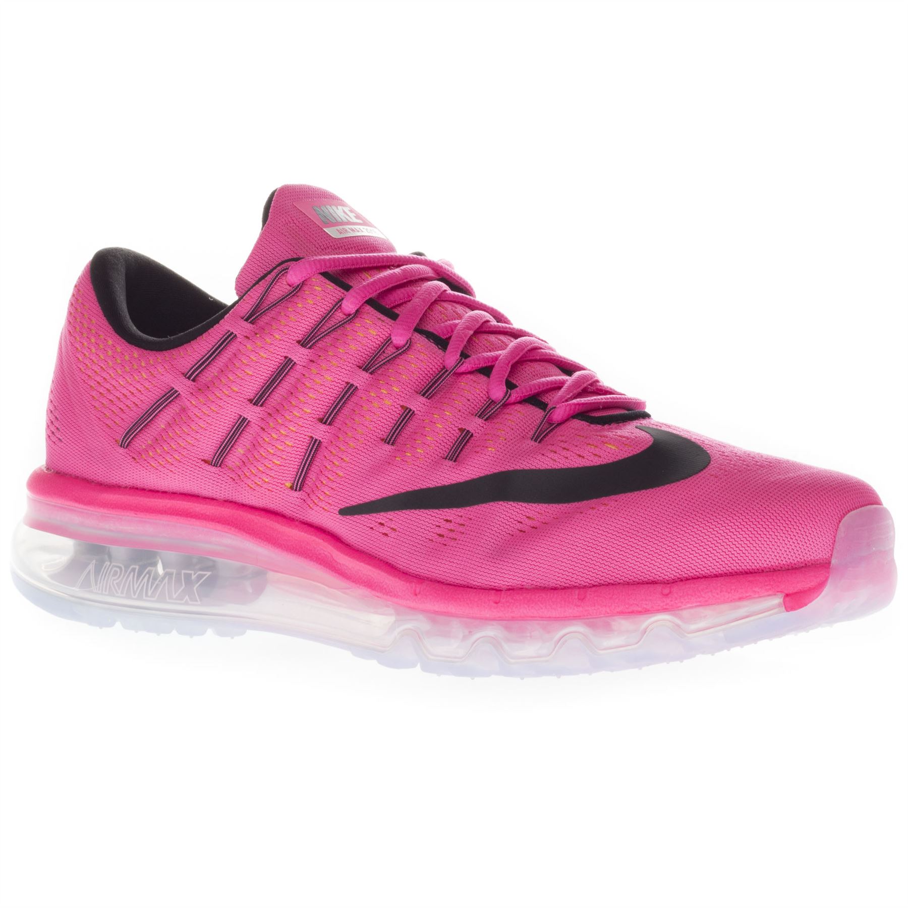 Nike Women's Nike Air Max 2016 Low Top Running Sports Gym Purple Pink ...