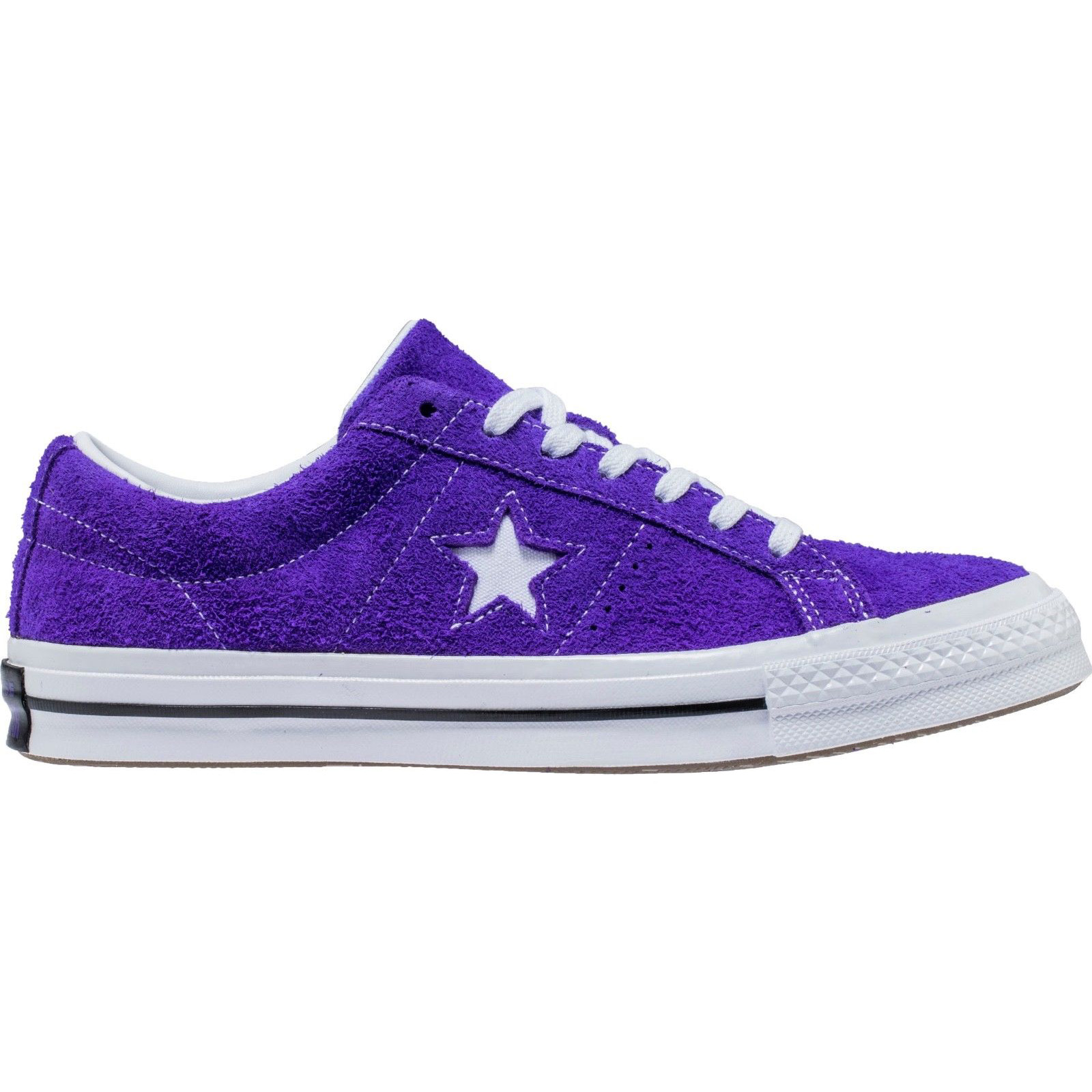 Converse Unisex One Star OX Court Purple Suede Lace Up Active Trainers | eBay