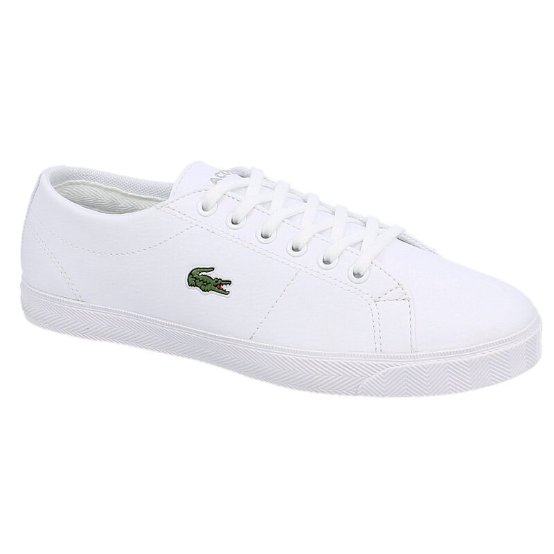 lacoste mens riberac canvas trainers