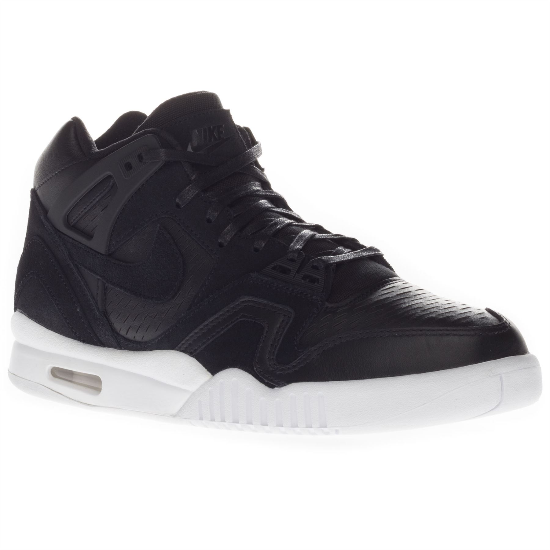 black nike mid tops