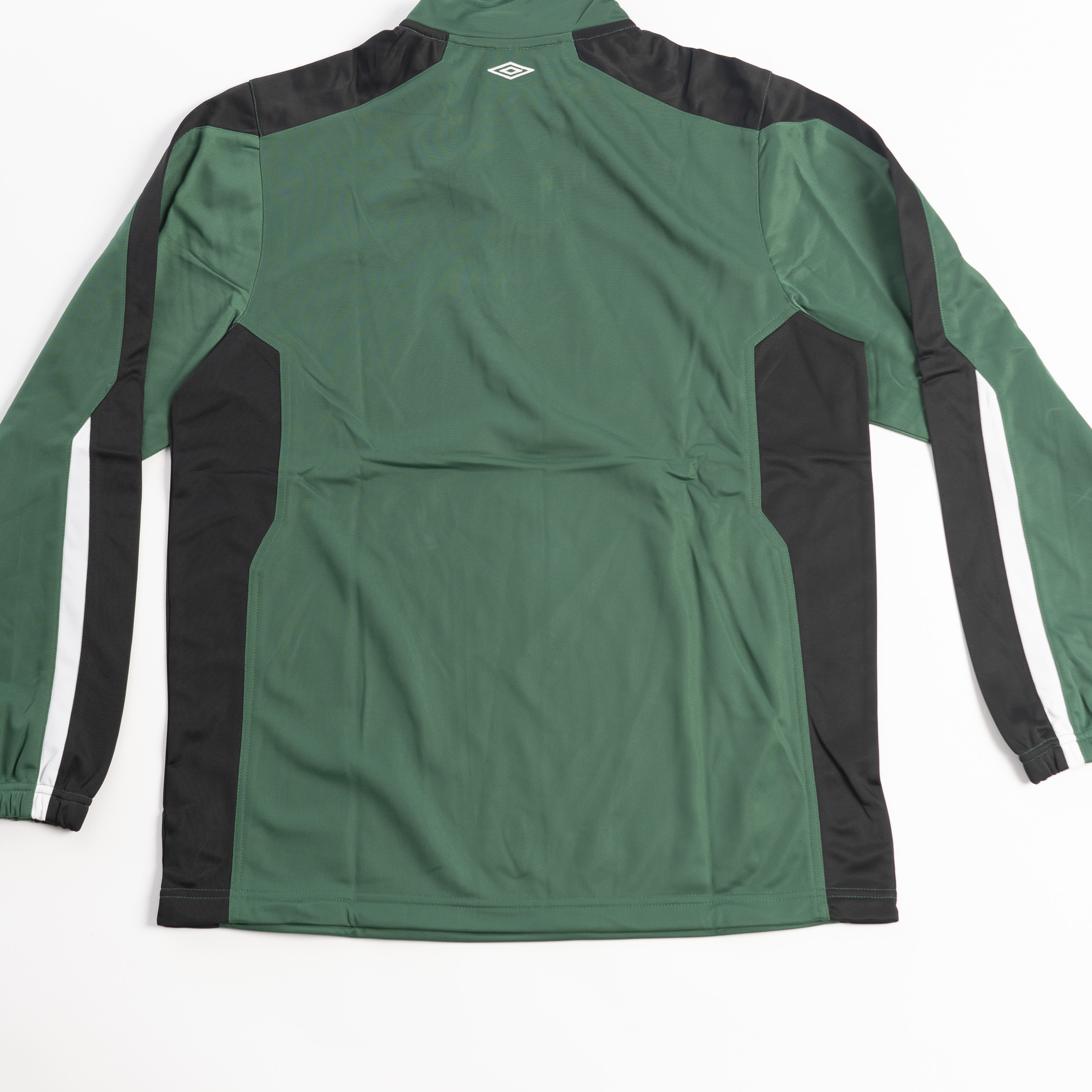 Umbro Men's 1/2 Zip Sweatshirt Green/Black/White Training Jersey