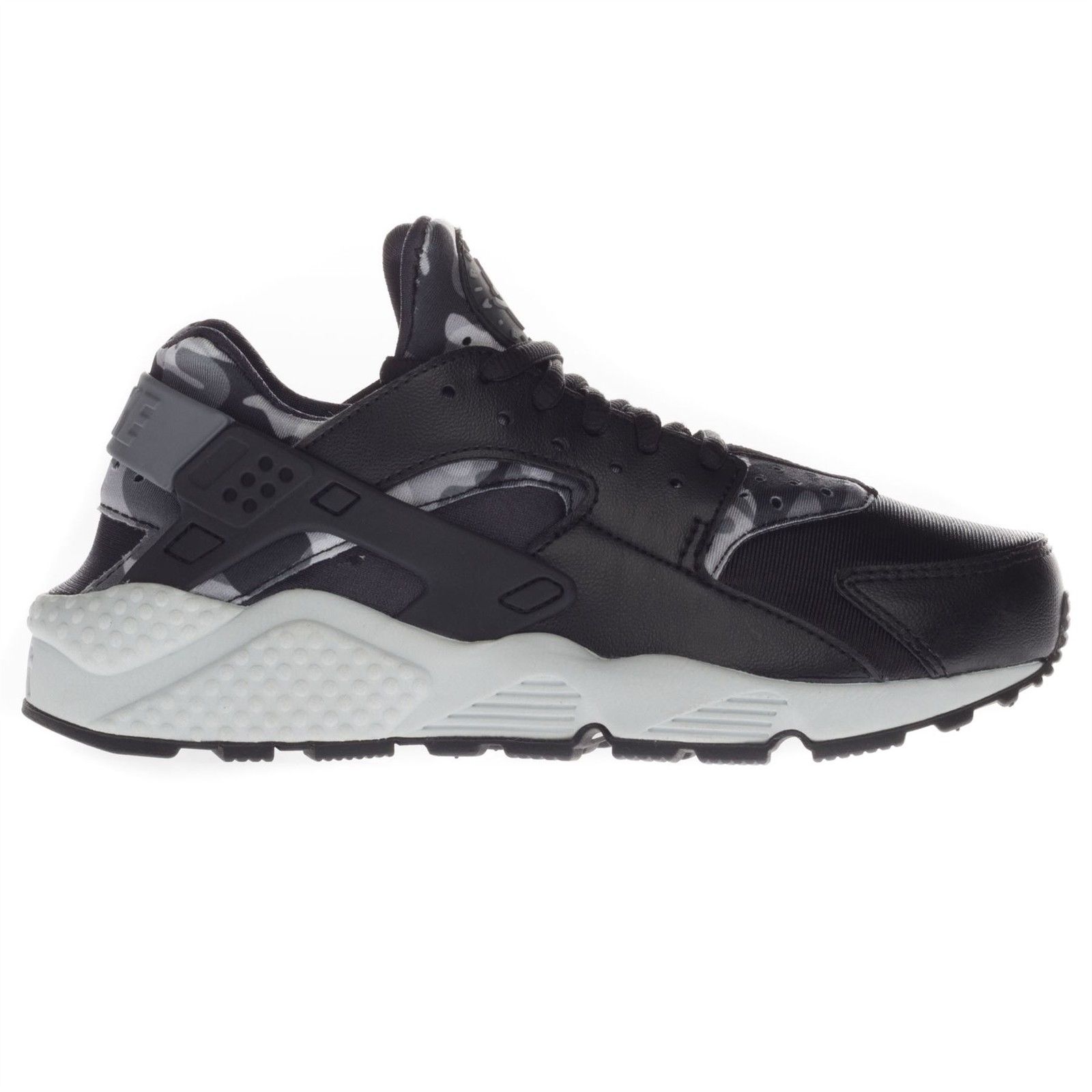 Nike femmes Air Huarache Run Print Running Sports Gym noir Trainers Nike femmes Air Huarache Run Print Running Sports Gym noir Trainers