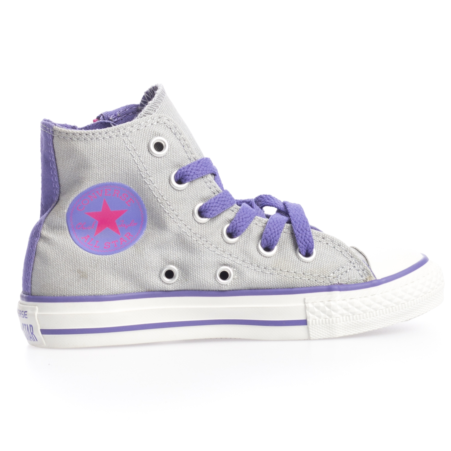 purple lace converse
