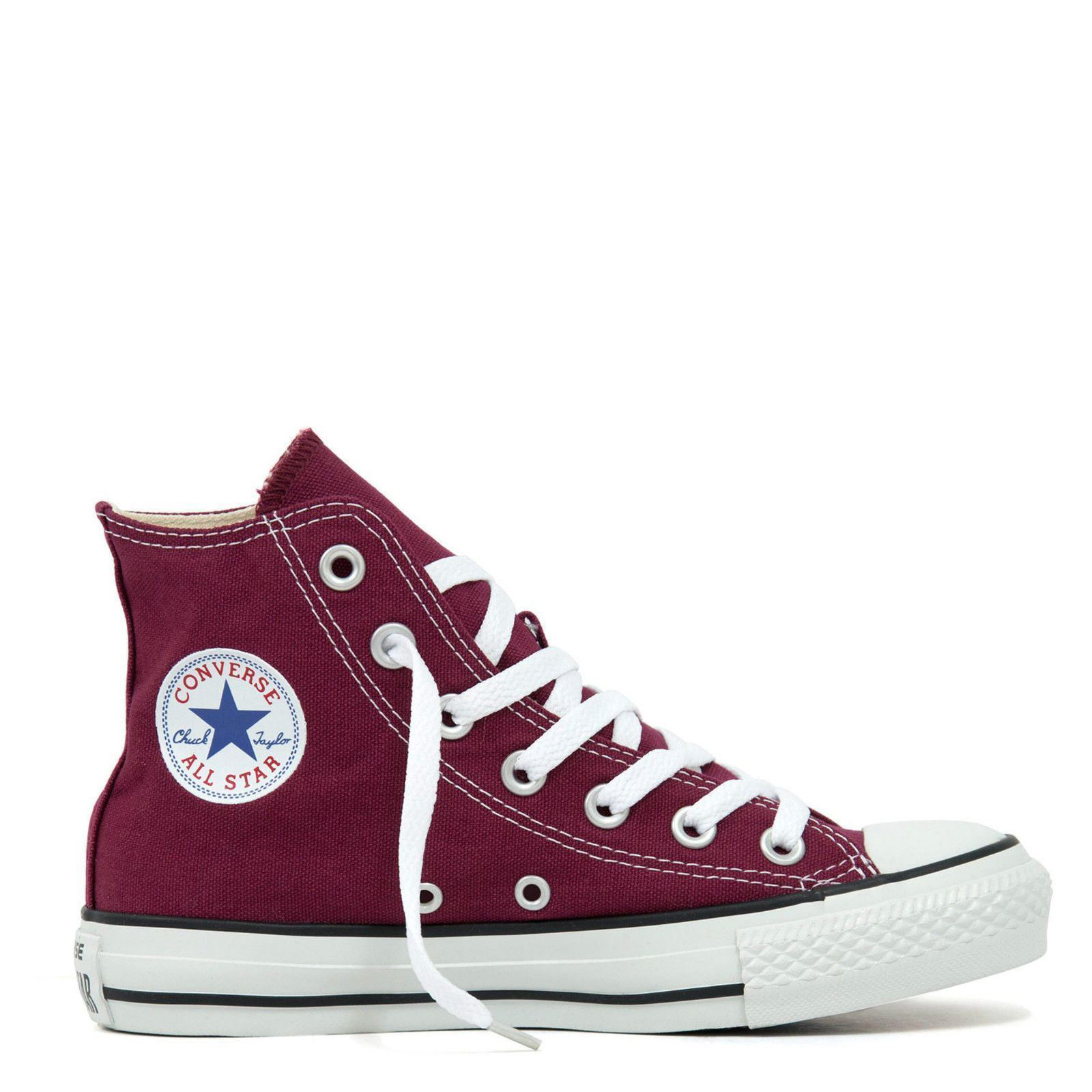maroon converse trainers