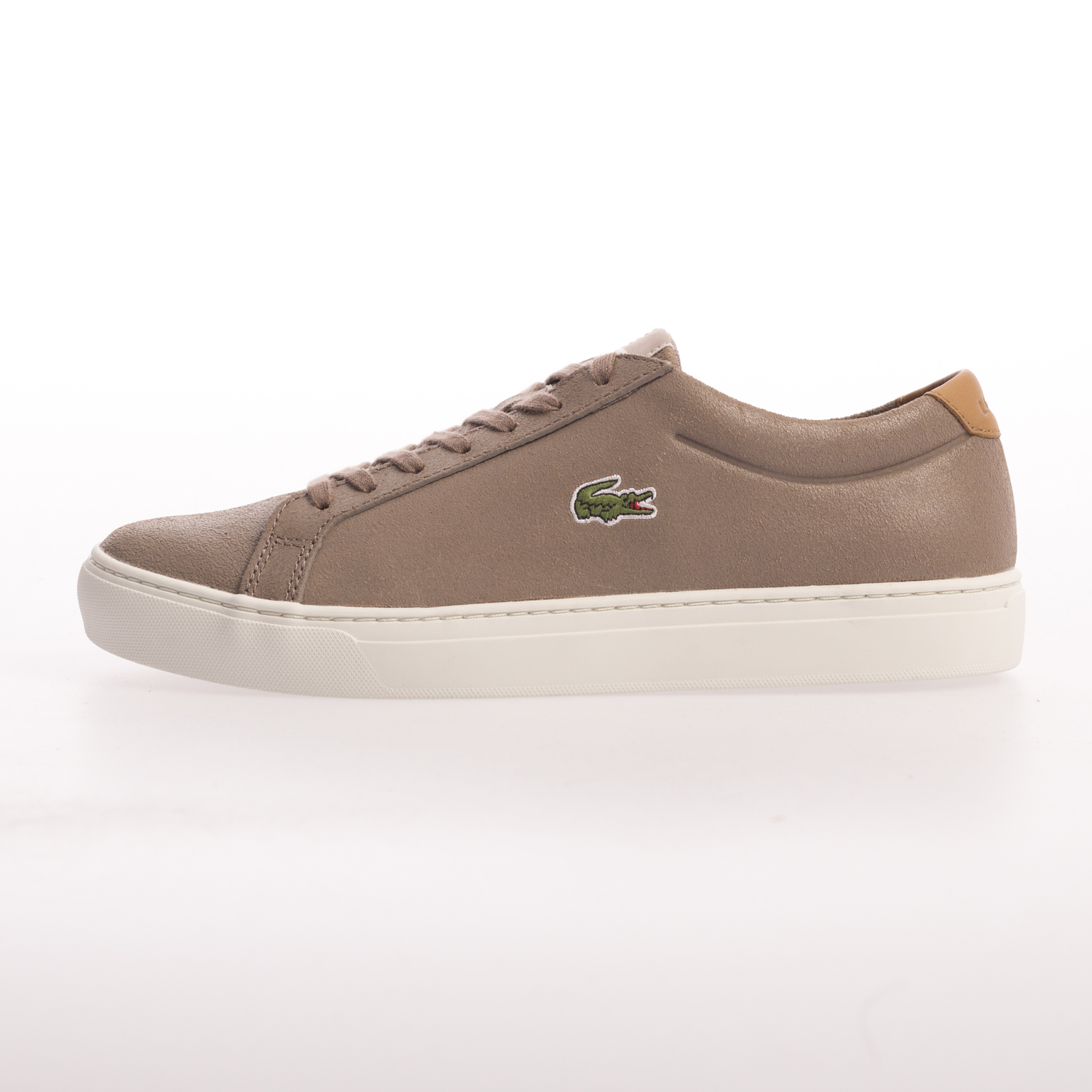 lacoste brown leather