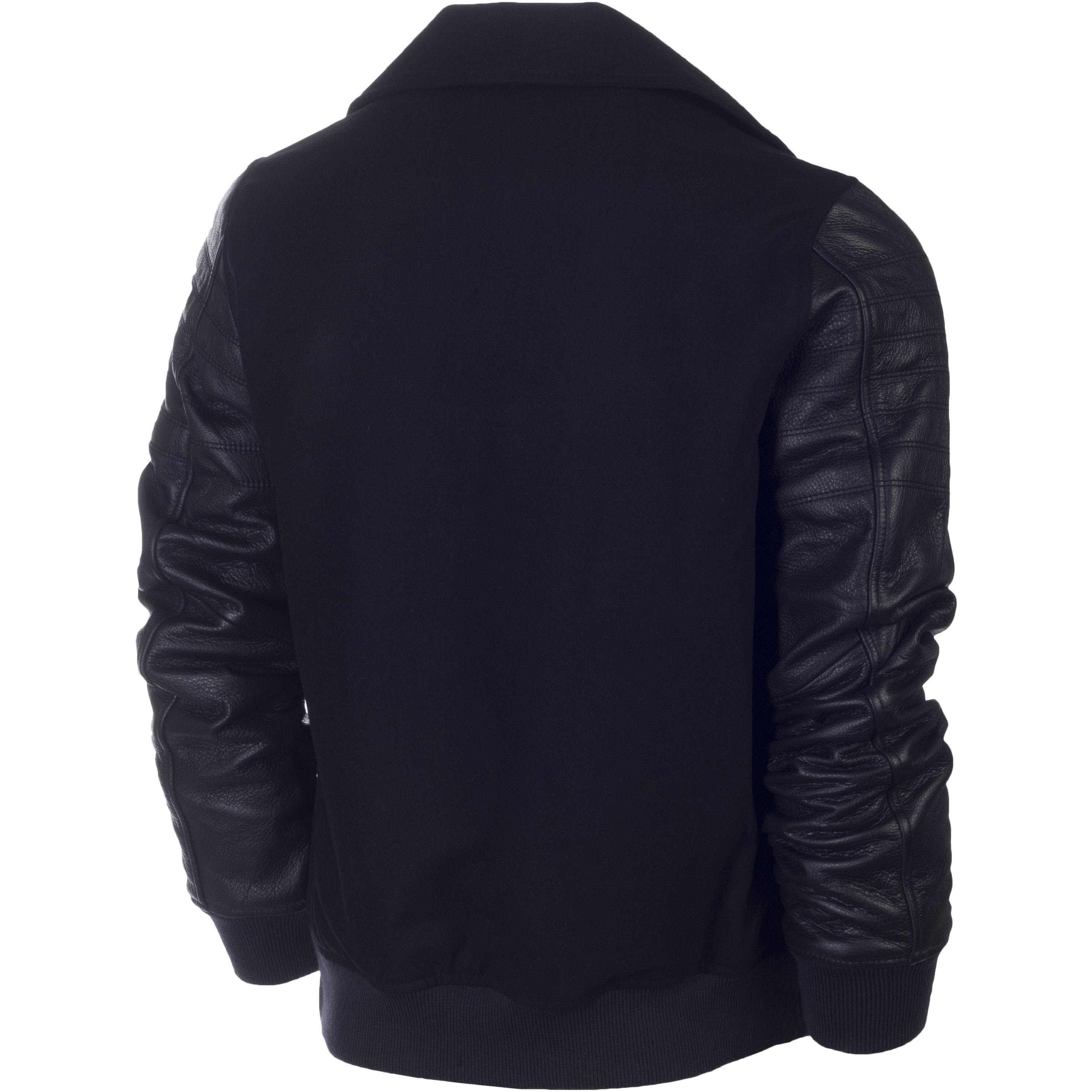 Details About Nike Men S Moto Jacket Lebron James Running Destroyer Varsity Black