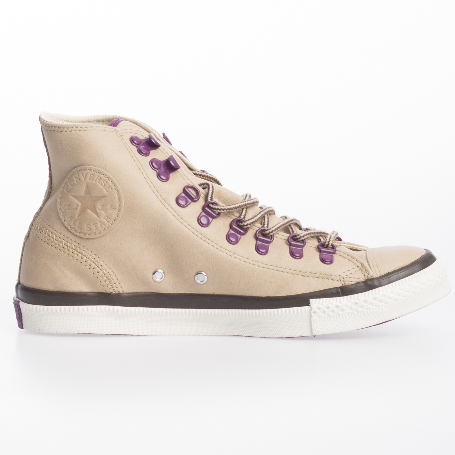 purple converse boots