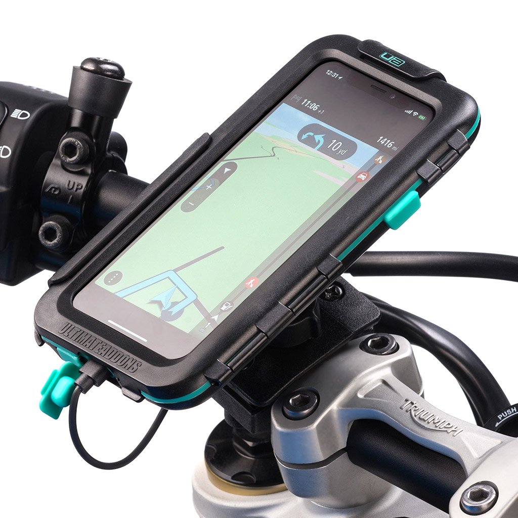Ultimateaddons Motorcycle Bike Mount Waterproof Case for iPhone 6 7 8 X