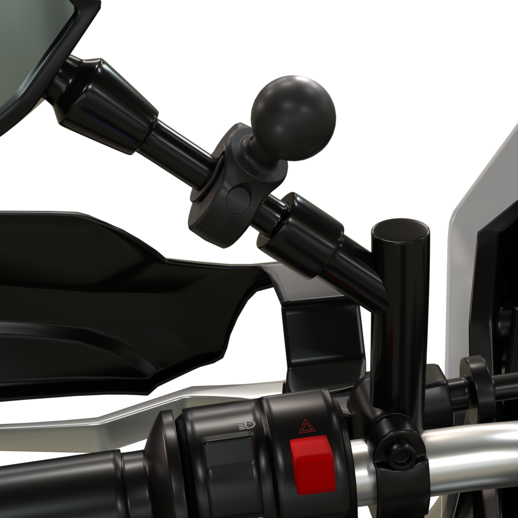 Kit de montaje de cámara de acción para motocicleta para barandilla GoPro DJI - Adaptador GRATIS incluido - Imagen 12 de 12