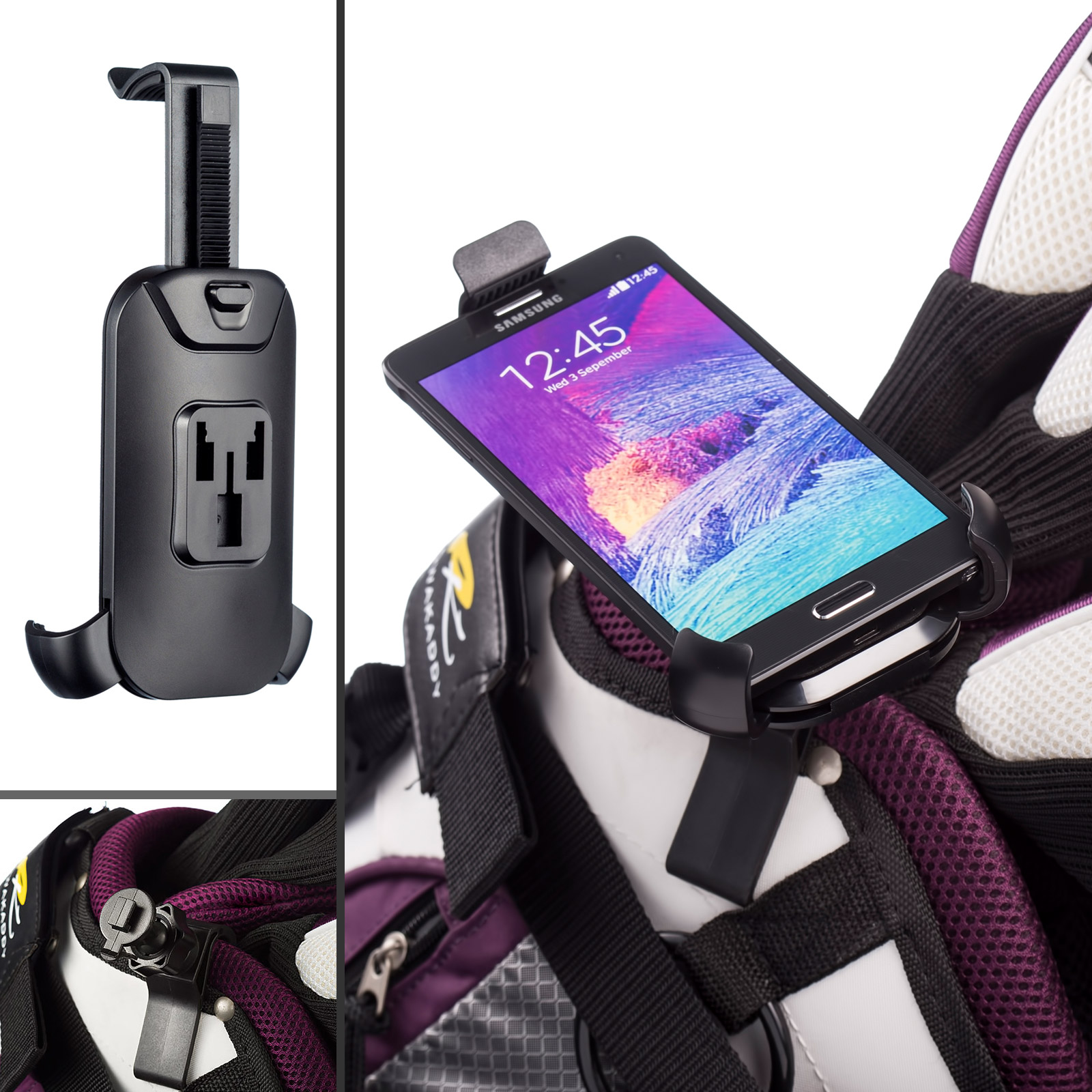 golf bag iphone holder