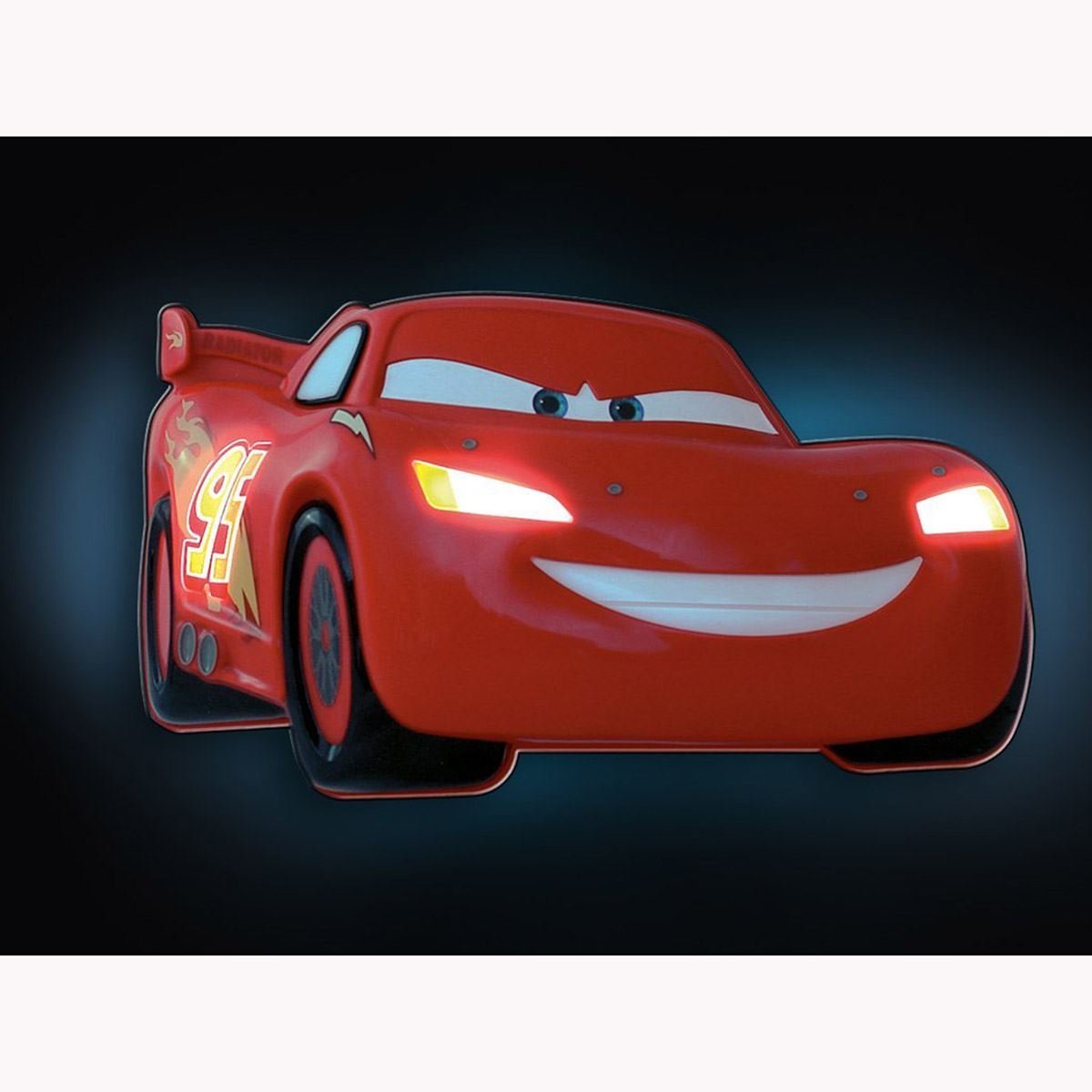 lightning mcqueen night light soft toy