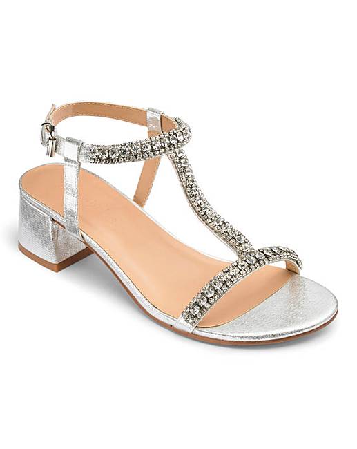 Purchase - wide fit silver heels uk 