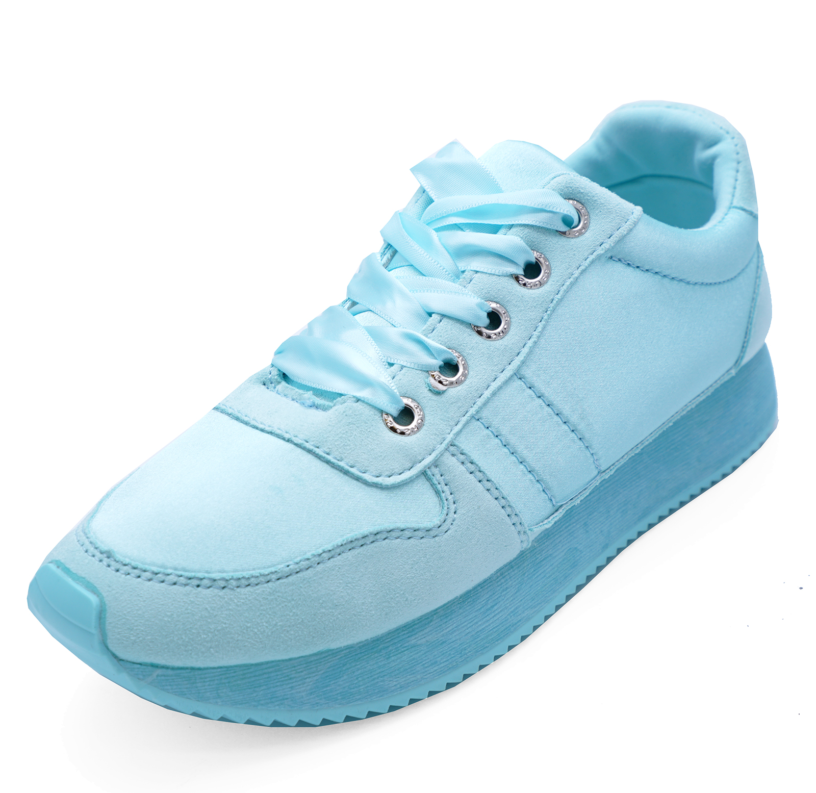 ladies turquoise trainers