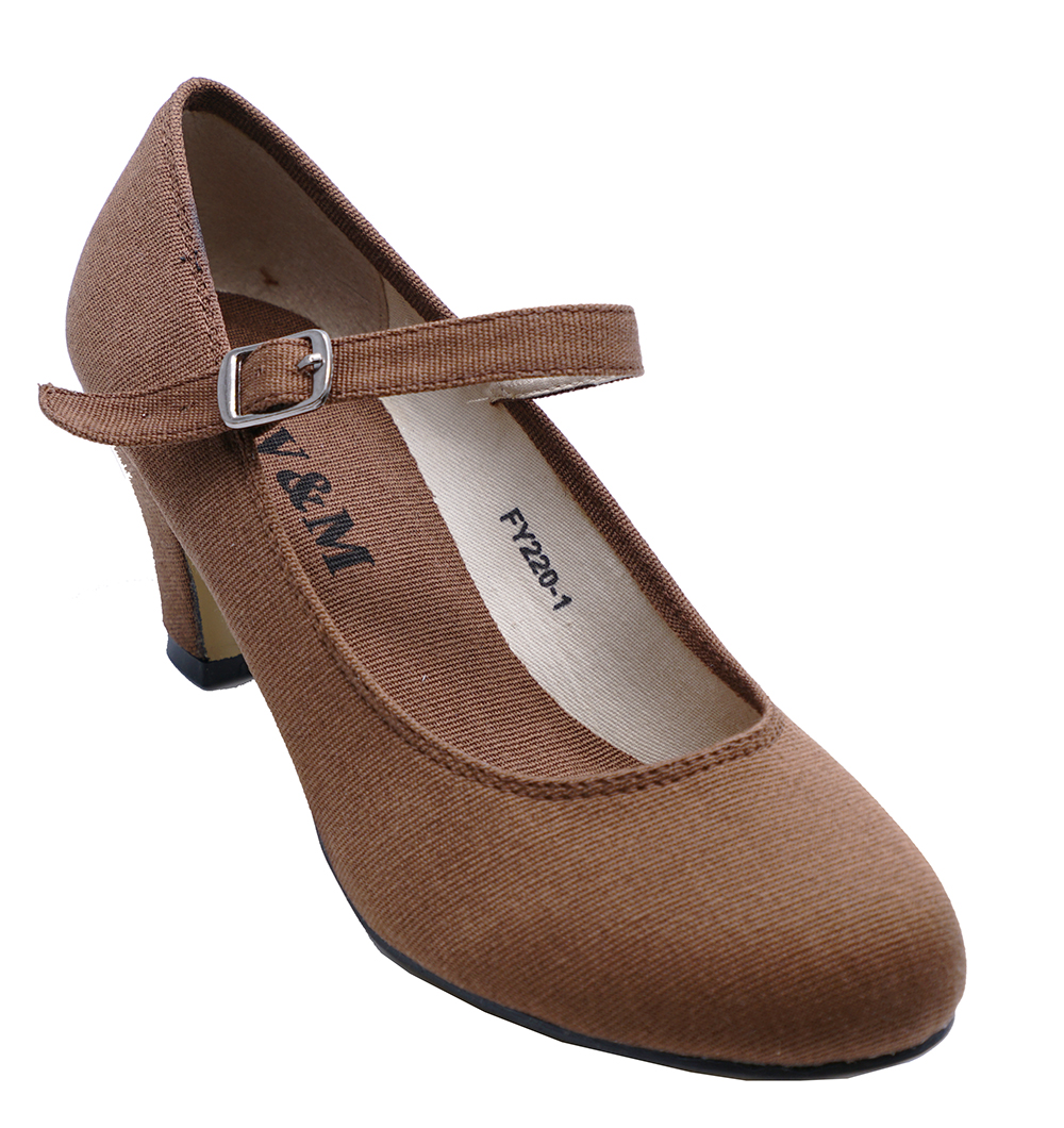 LADIES BROWN KITTENHEEL ROCKABILLY COMFY WORK SLIPON LADIES BROWN KITTENHEEL ROCKABILLY COMFY WORK SLIPON