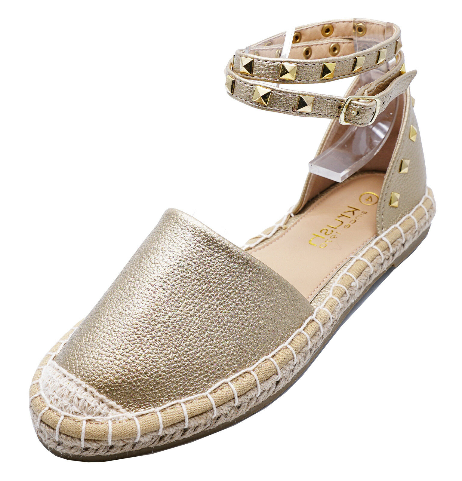 Womens Ladies Flats Espadrilles Summer Holiday Pumps Sandals Girl Shoes Size 3-8