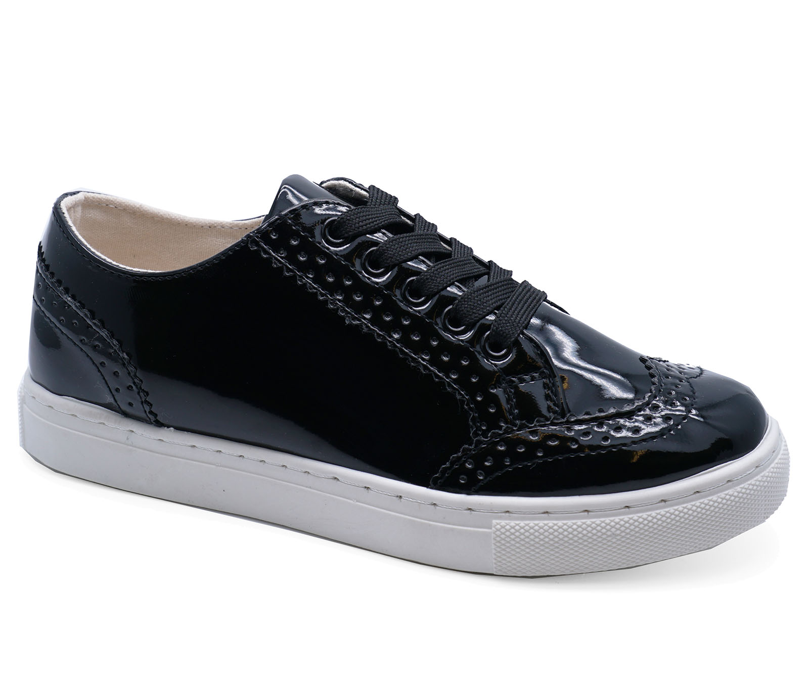 schuh womens black trainers