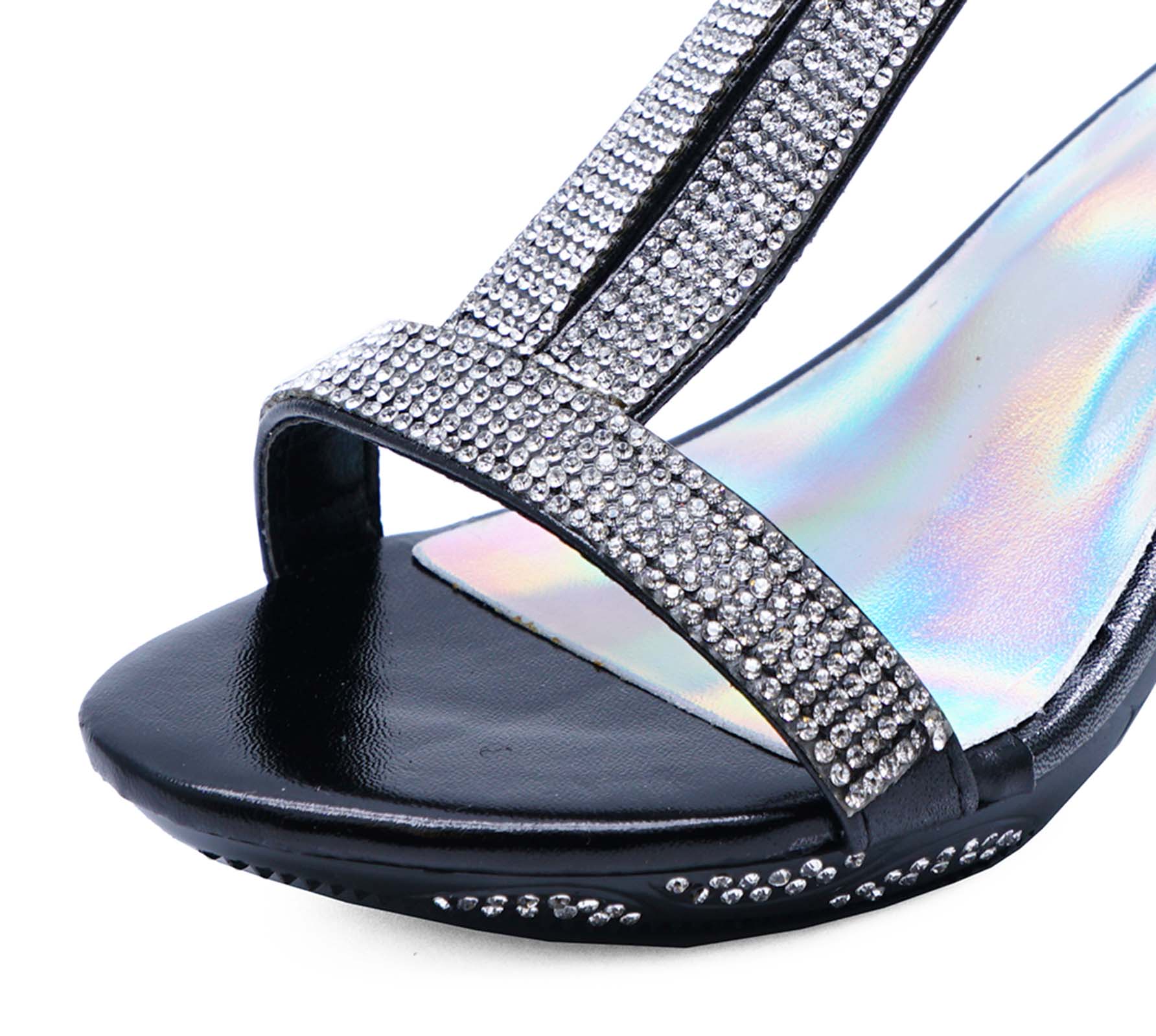 black dress sandals low heel