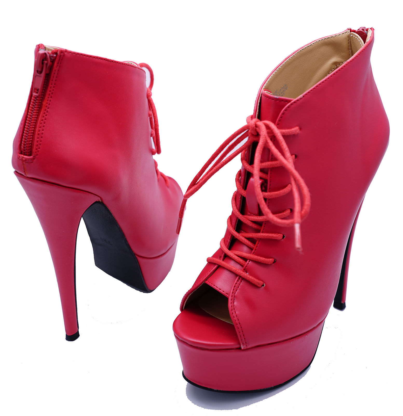 lace up red bottoms