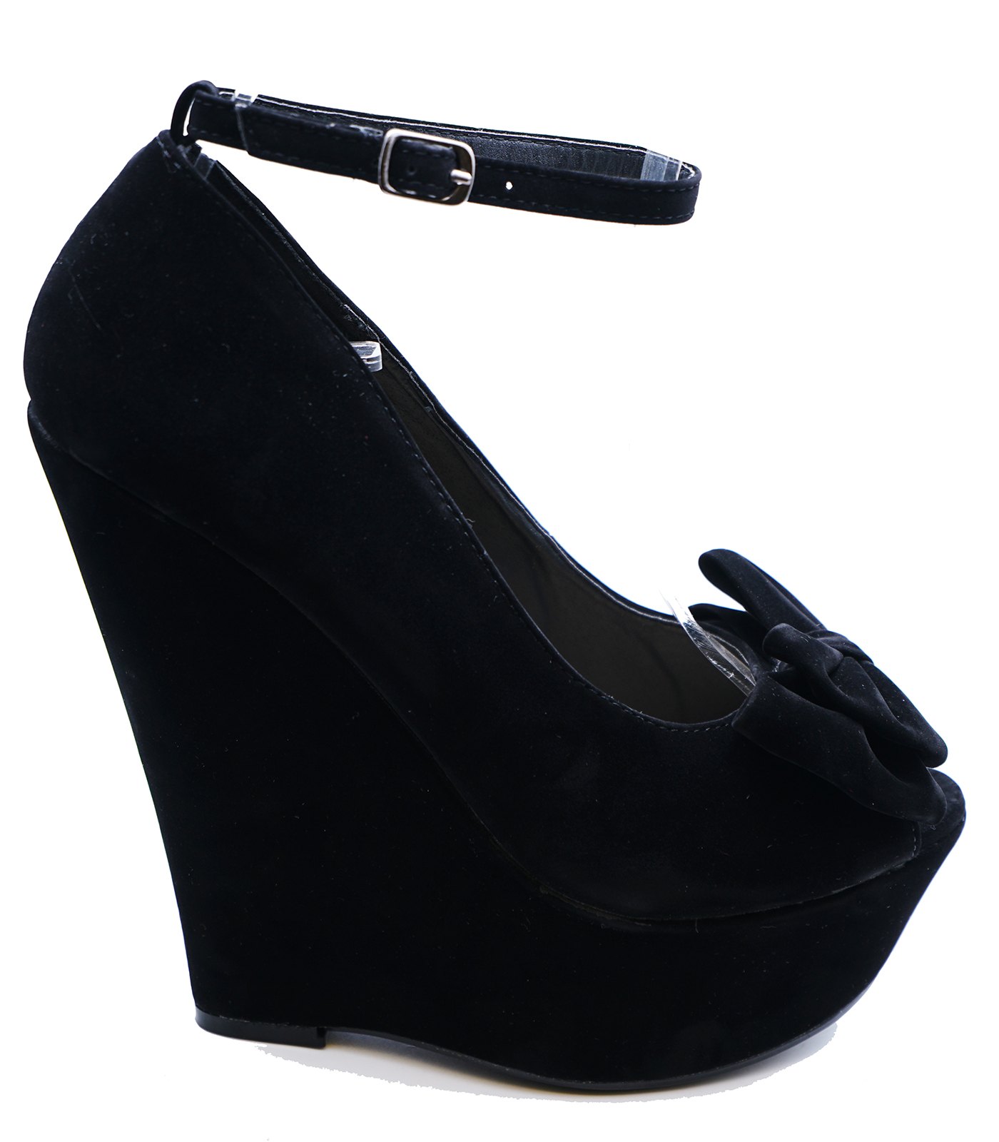 ladies black party shoes