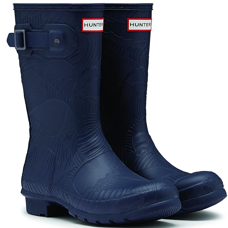 short barbour wellies