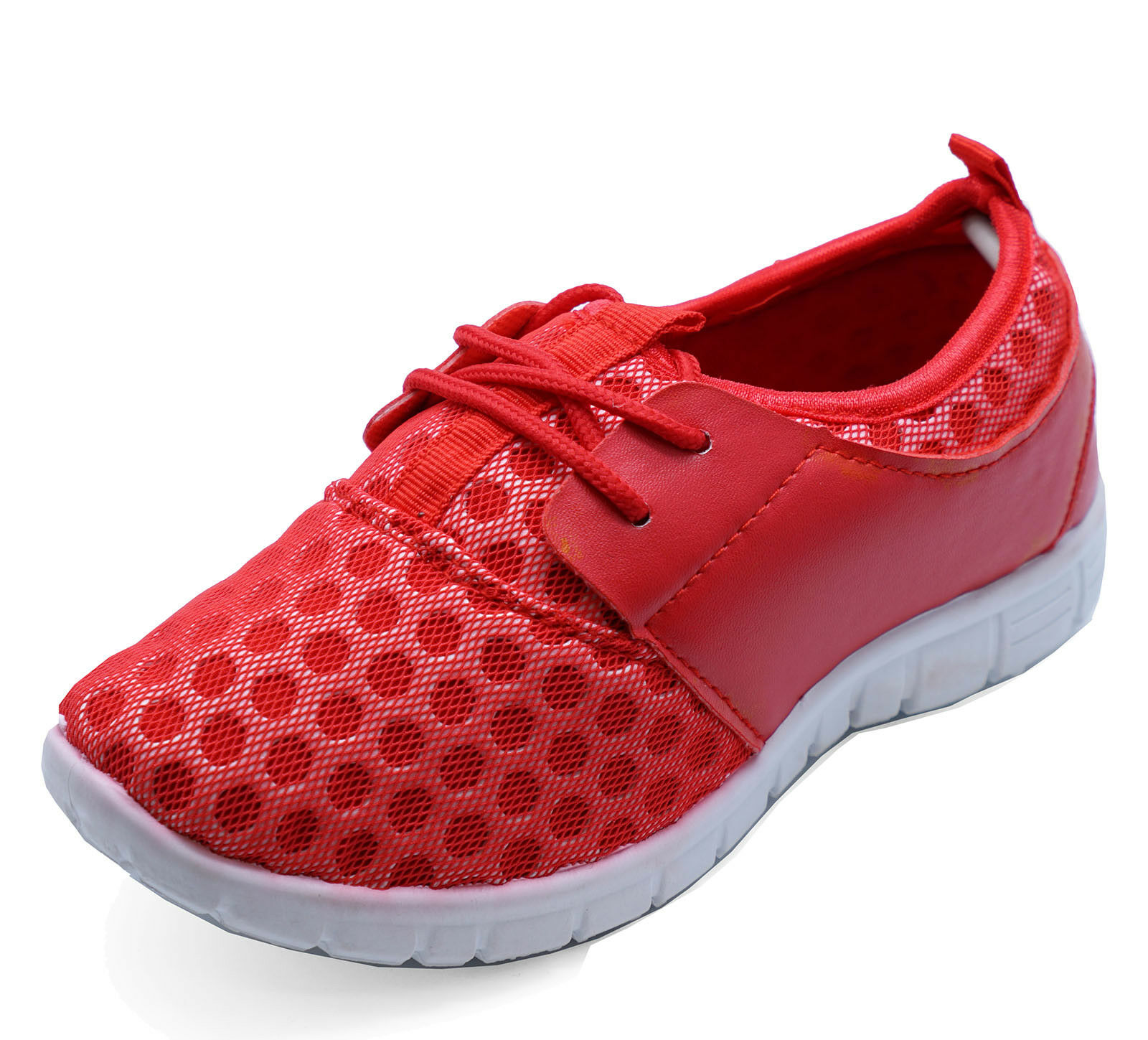 red kids trainers