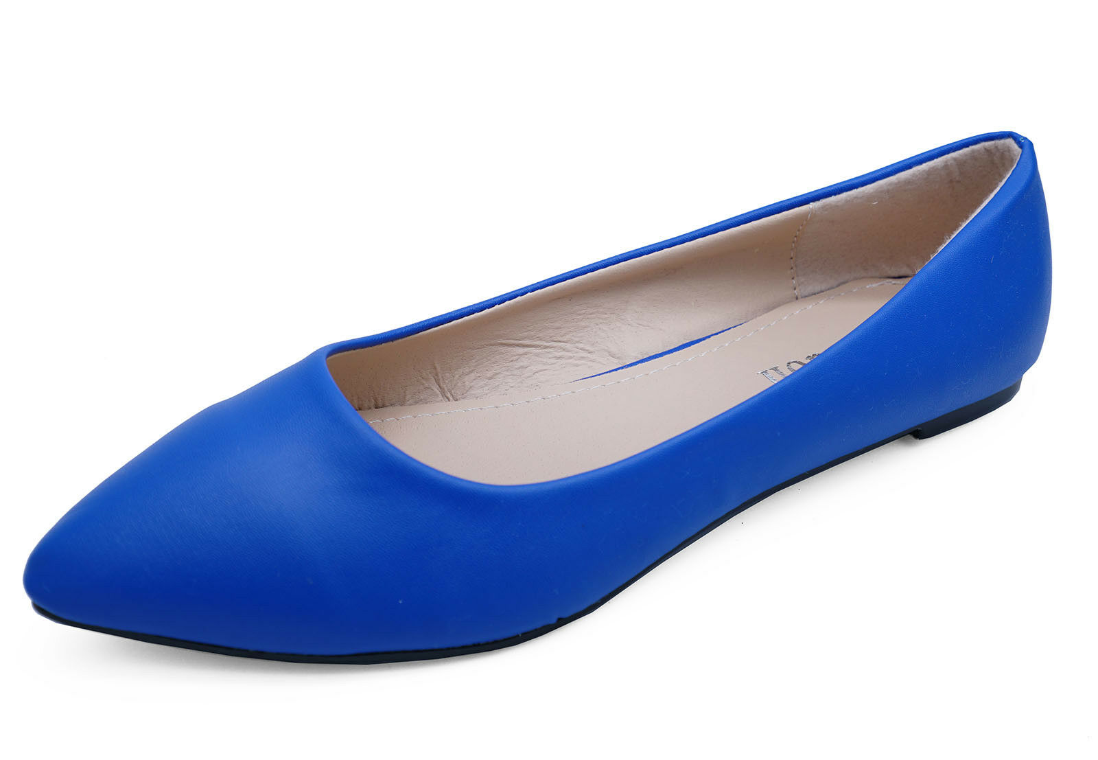 blue flat womens shoes