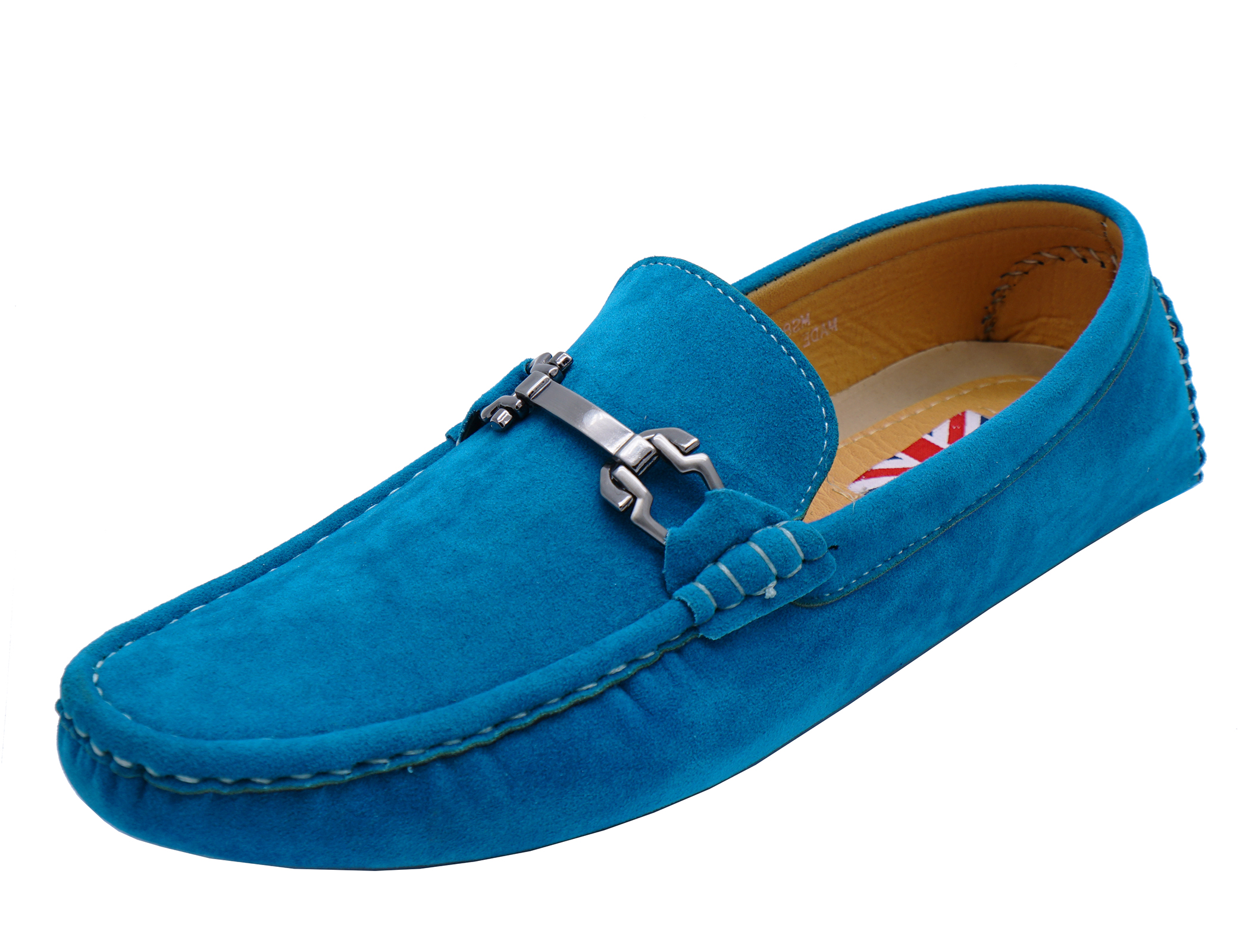mens blue loafers uk