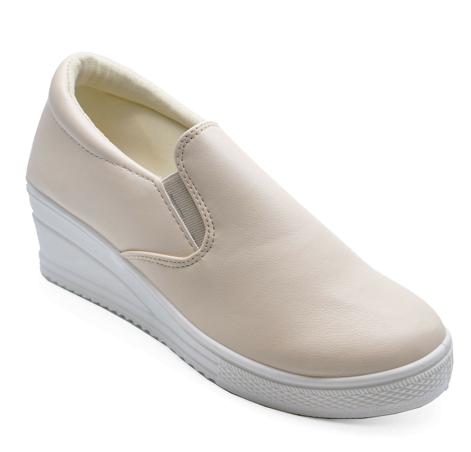womens beige plimsolls