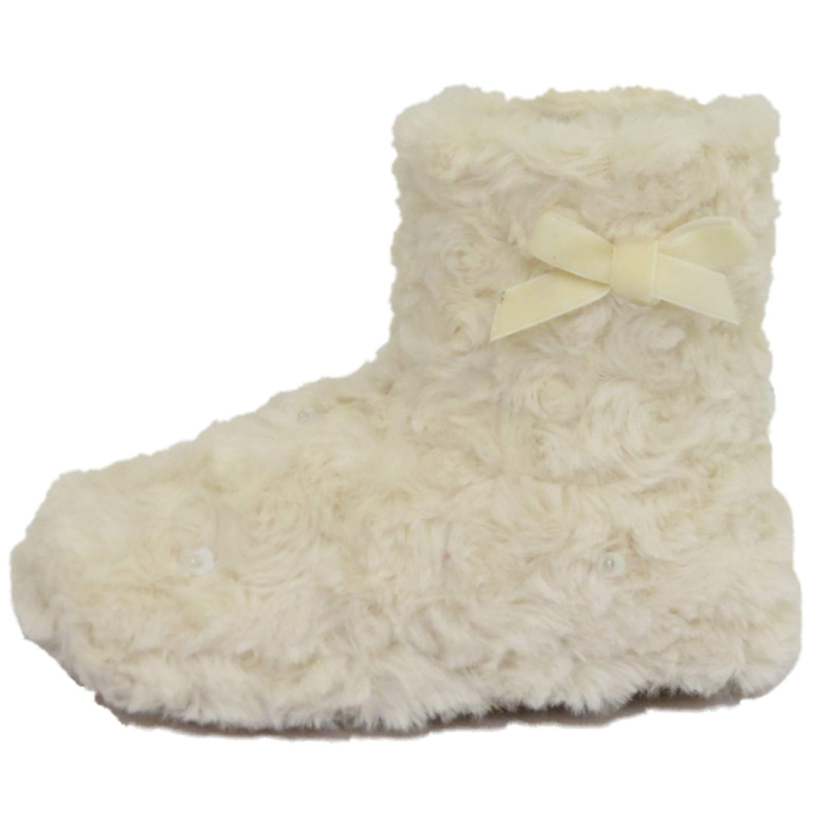 flat cream boots