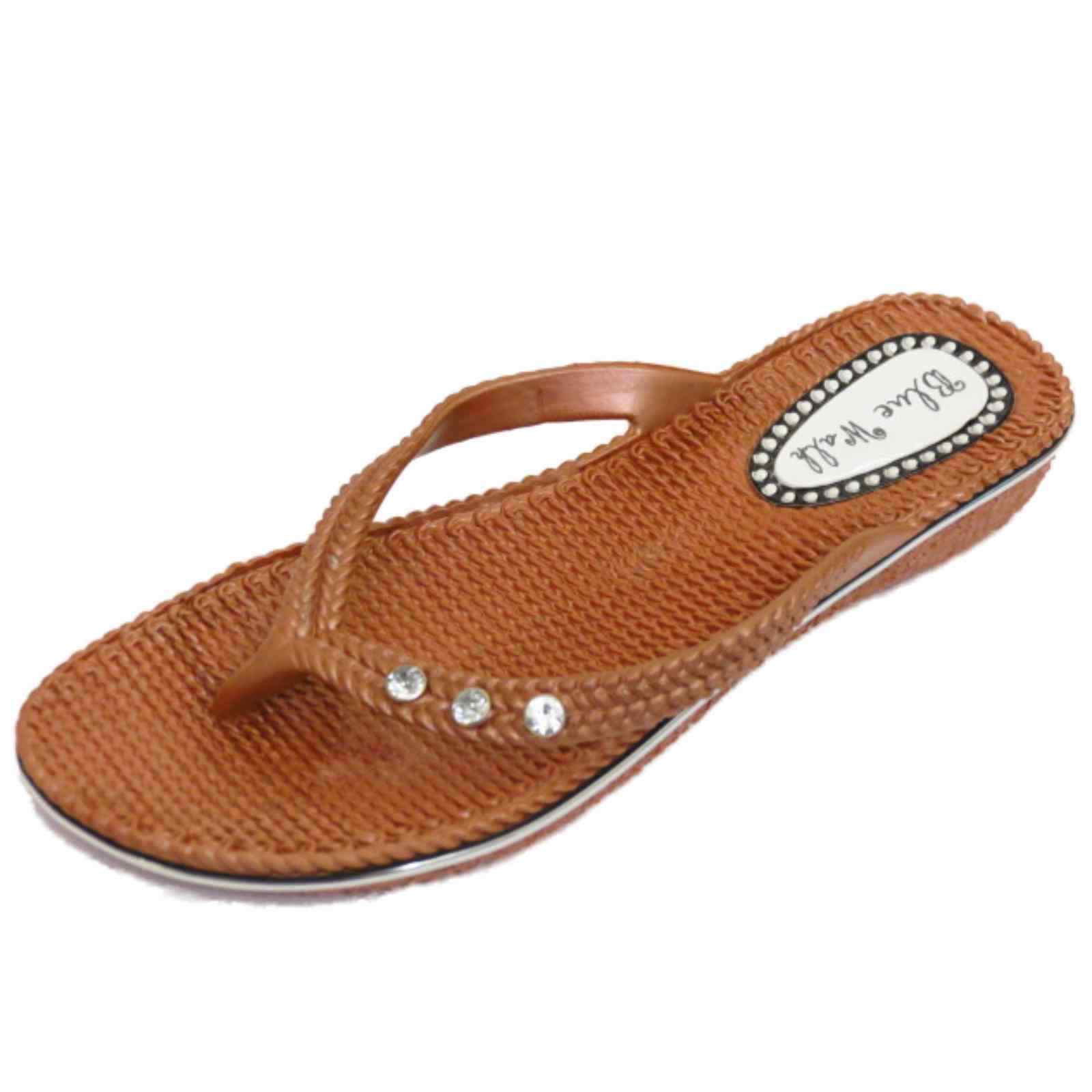 Women Back Sling Toe Post Summer Sandal UK Size 3-8 New Casual